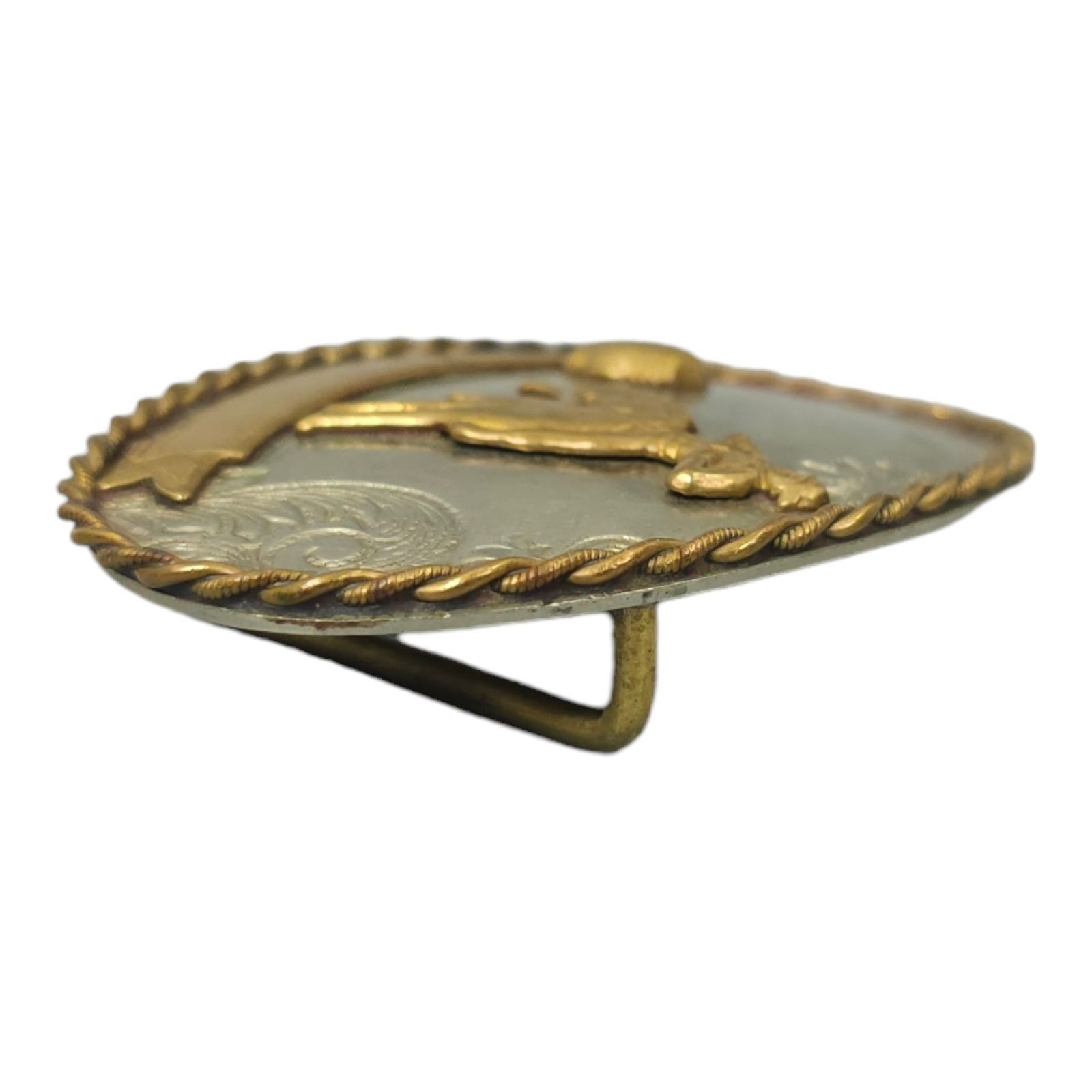 Other Western Barrel Racing Rodeo Vintage Cowboy Belt Buckle Size ONE SIZE - 11 Thumbnail