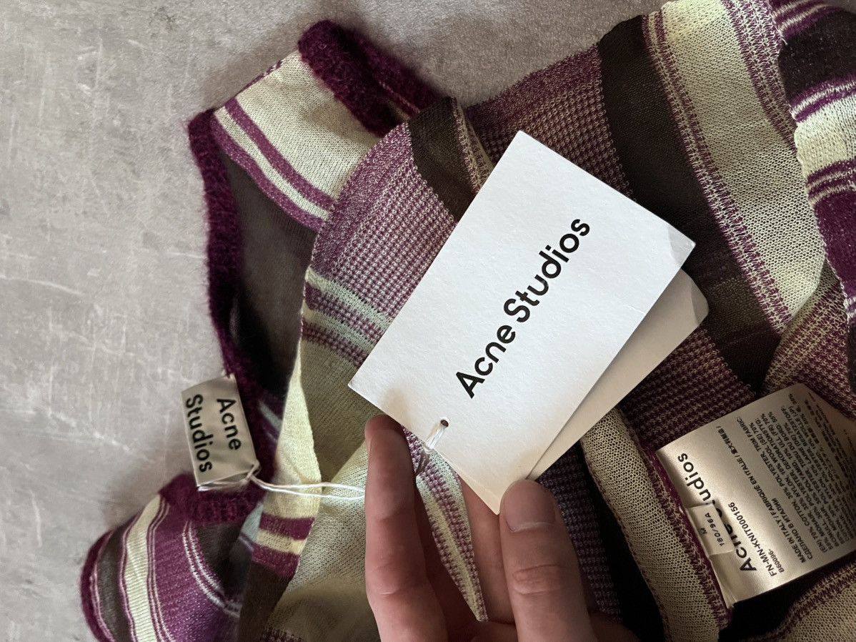 Acne Studios Acne Studios striped tank top cotton wool mohair Size US M / EU 48-50 / 2 - 8 Thumbnail