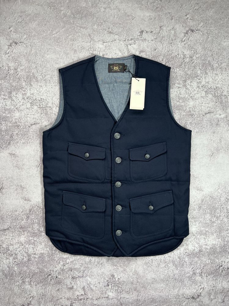 RRL Ralph Lauren Polo RRL Down Vest Size US S / EU 44-46 / 1 - 1 Thumbnail
