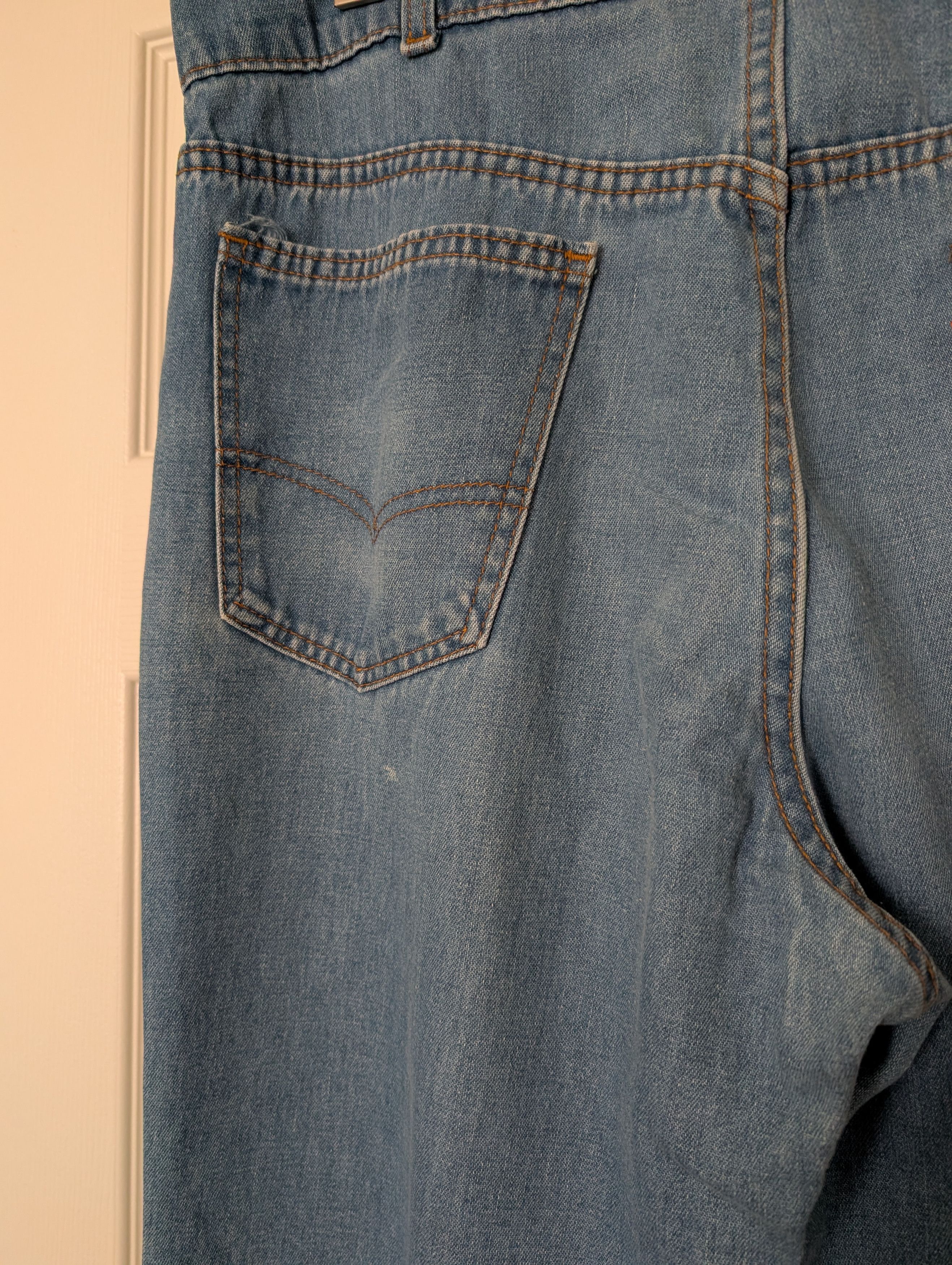 Levi's Vintage Clothing VINTAGE '84 Orange Tab Levi's 549 - Blue (36W 32L) Size US 35 - 9 Thumbnail