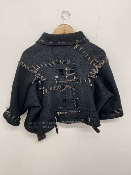 Comme des Garcons Comme Des Garcons Black Retro Knitted Top Size S / US 4 / IT 40 - 2 Thumbnail