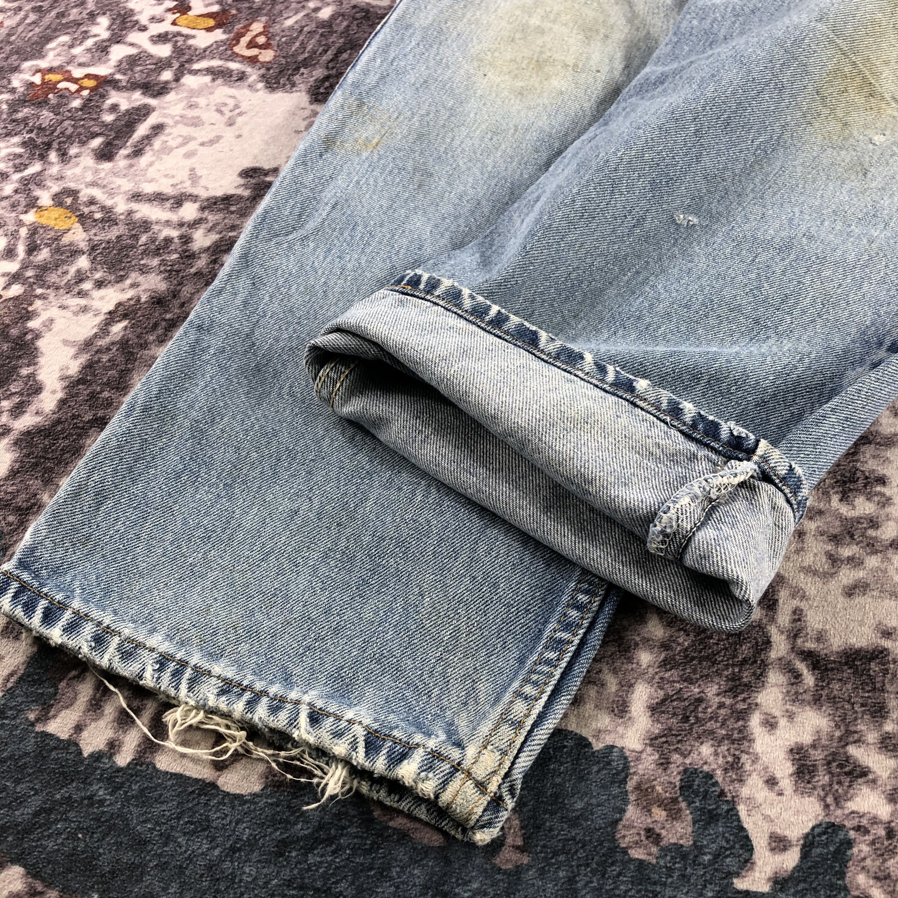 Levi's × Vintage Vintage Light Wash Levis 550 Jeans-JM3002 Size US 35 - 8 Thumbnail