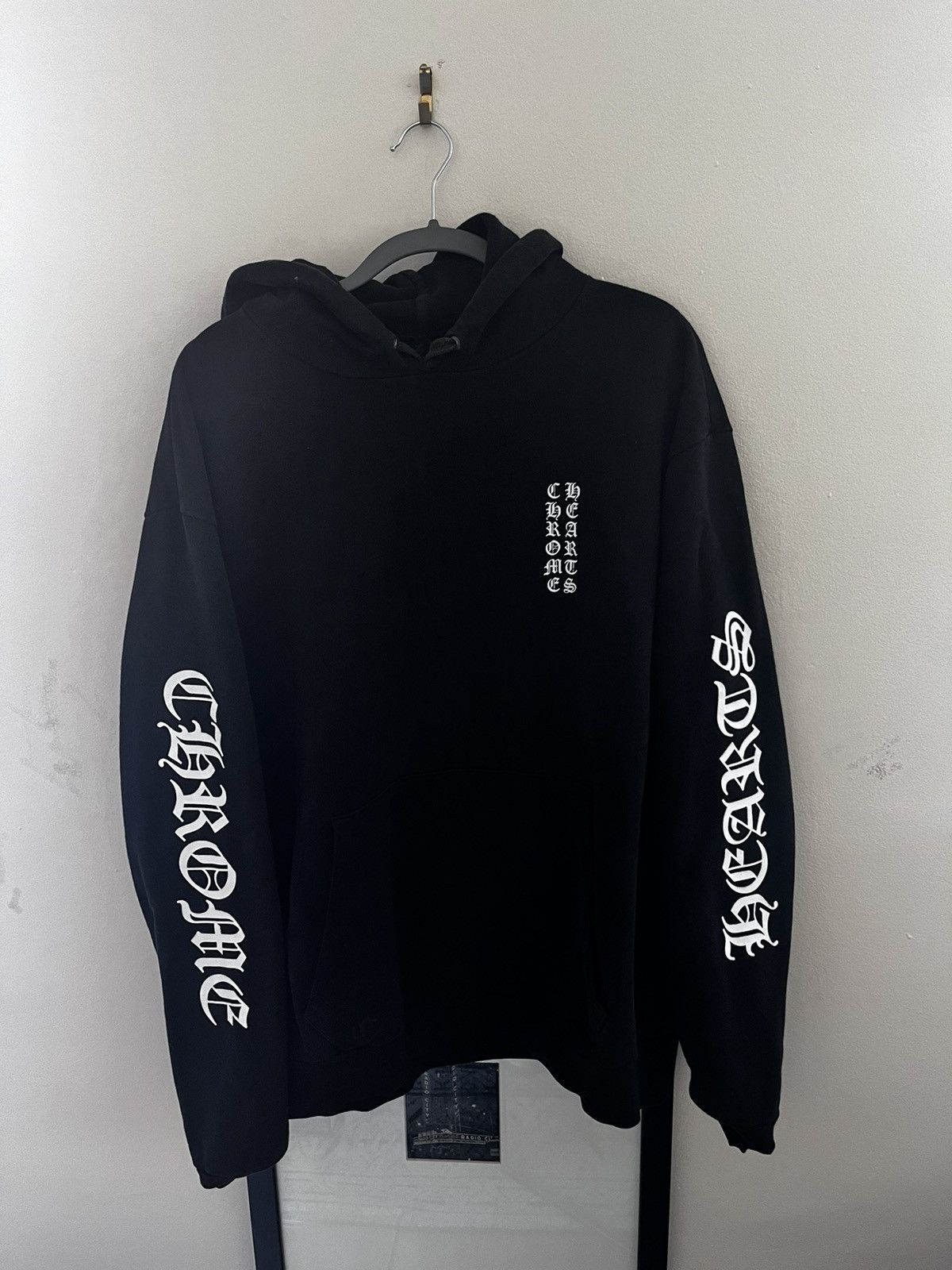 トップス Chrome Hearts Tire Track Hoodie L Chrome Hearts chrome hearts tire track hoodie | Grailed