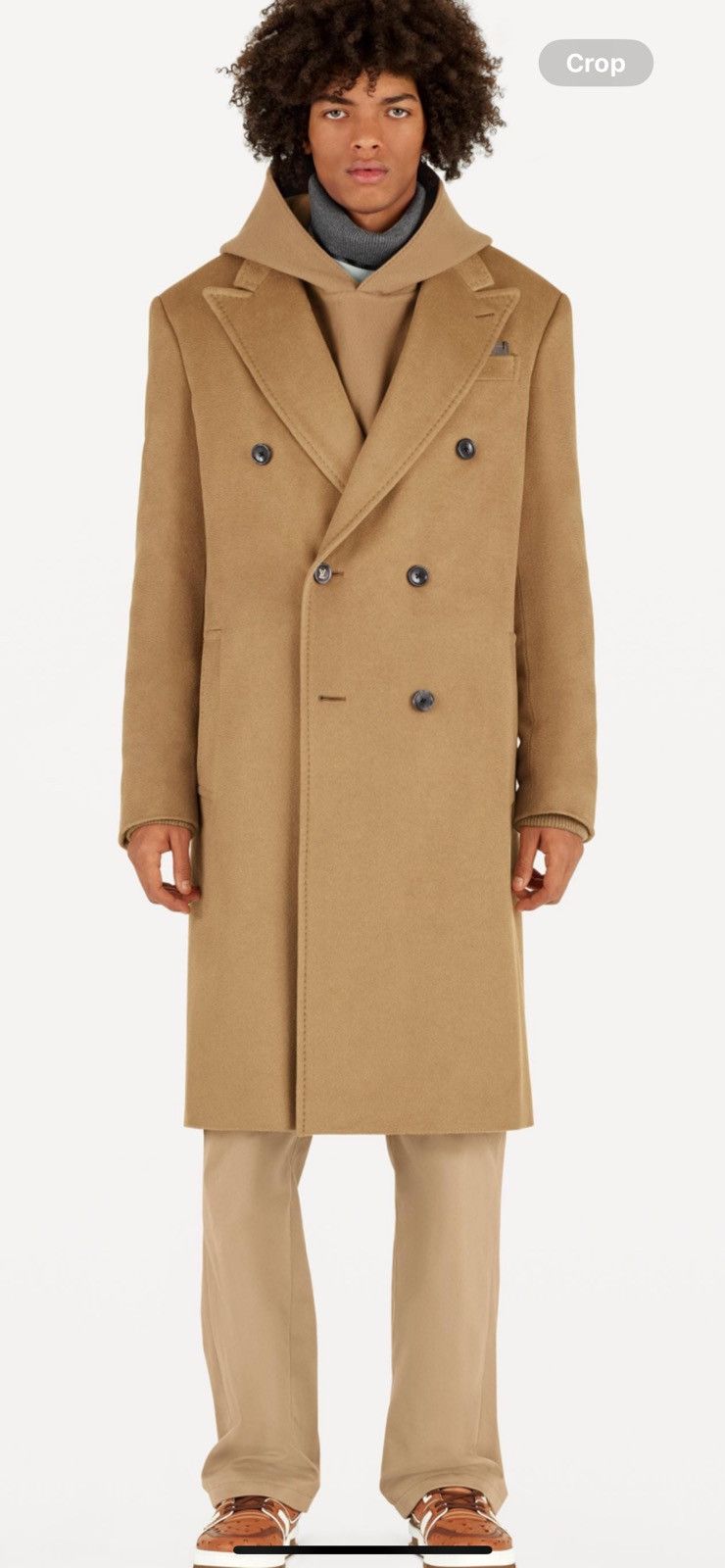 Louis Vuitton Louis Vuitton men’s camel overcoat. 48/M. $5100 Size US M / EU 48-50 / 2 - 1 Thumbnail