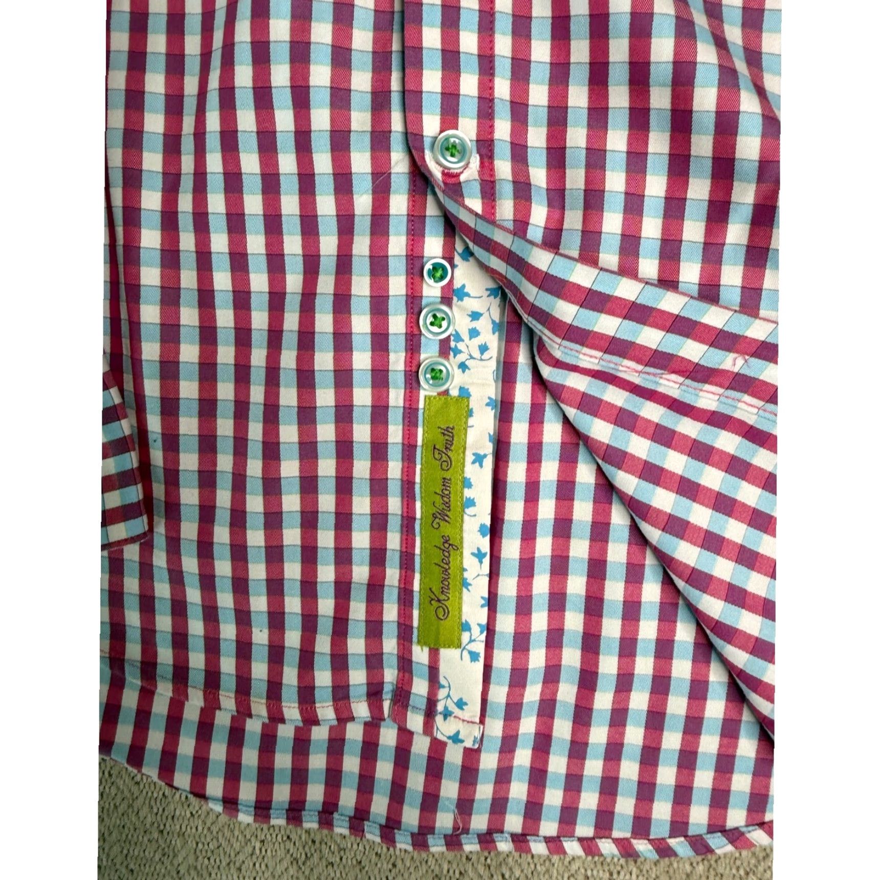Robert Graham Robert Graham Mens L/G Long Sleeve Checkered Button Down Casual Shirt Size US L / EU 52-54 / 3 - 5 Thumbnail