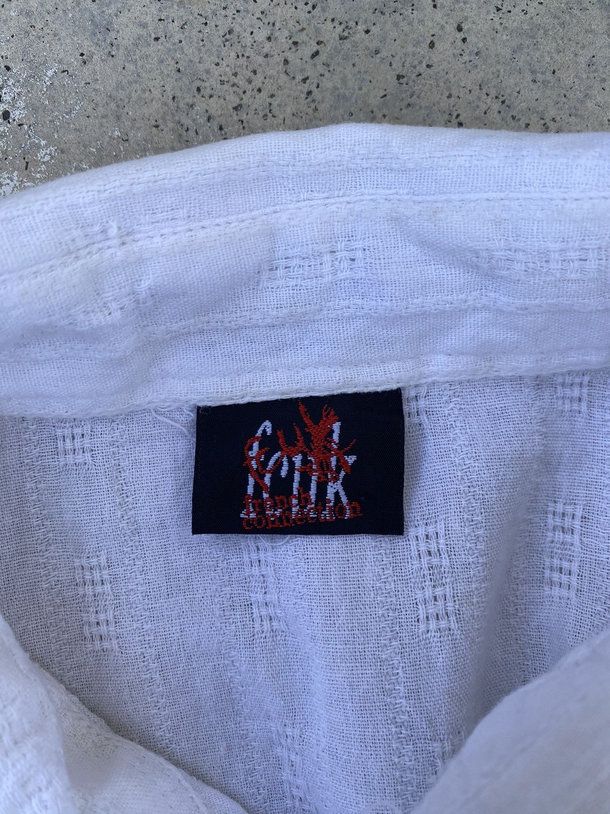FCUK × French Connection 2000s Fcuk Wild Poems Button Up Shirt Size US L / EU 52-54 / 3 - 7 Thumbnail