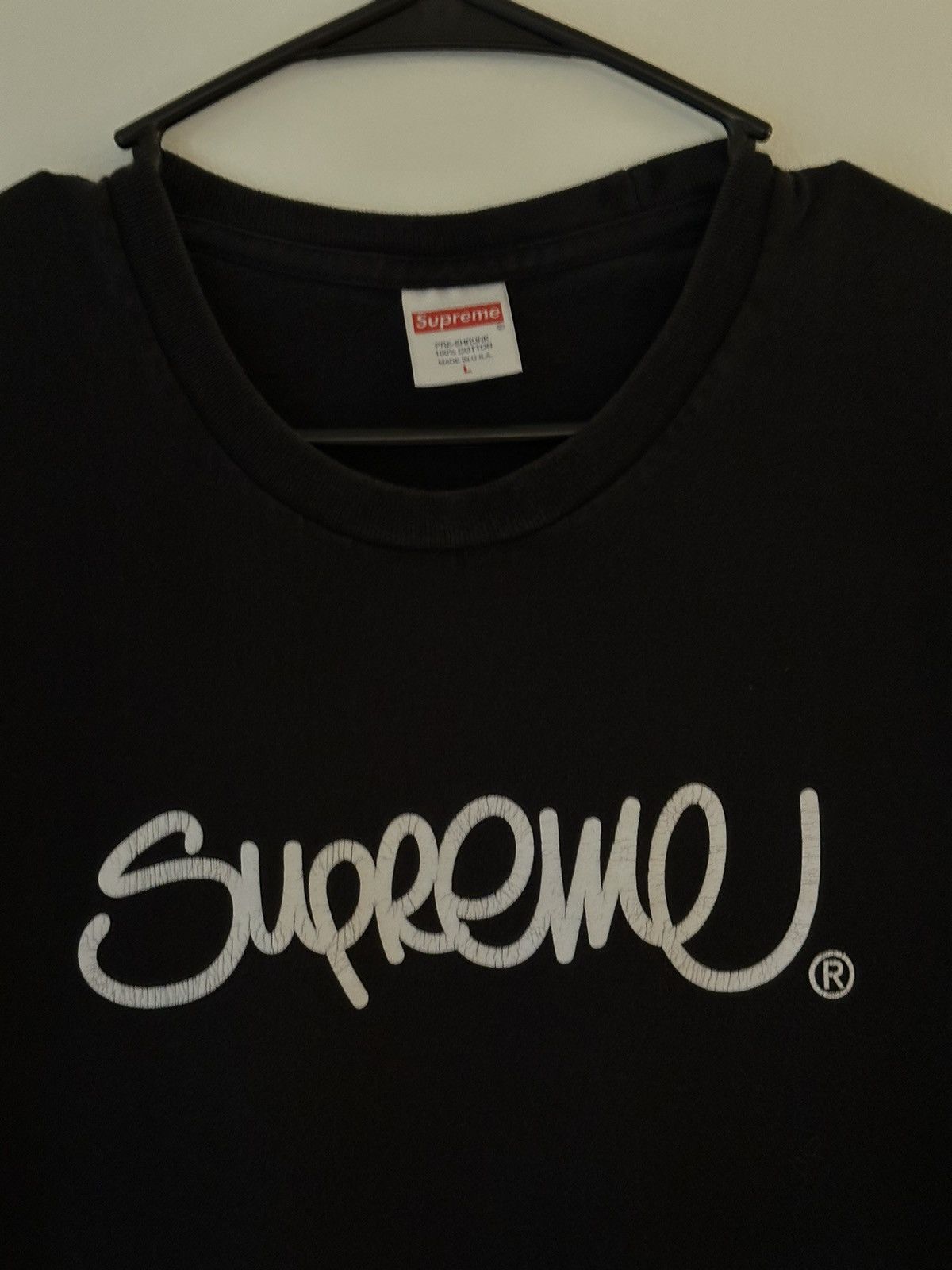 Supreme Supreme Handstyle Tee Size US L / EU 52-54 / 3 - 2 Thumbnail