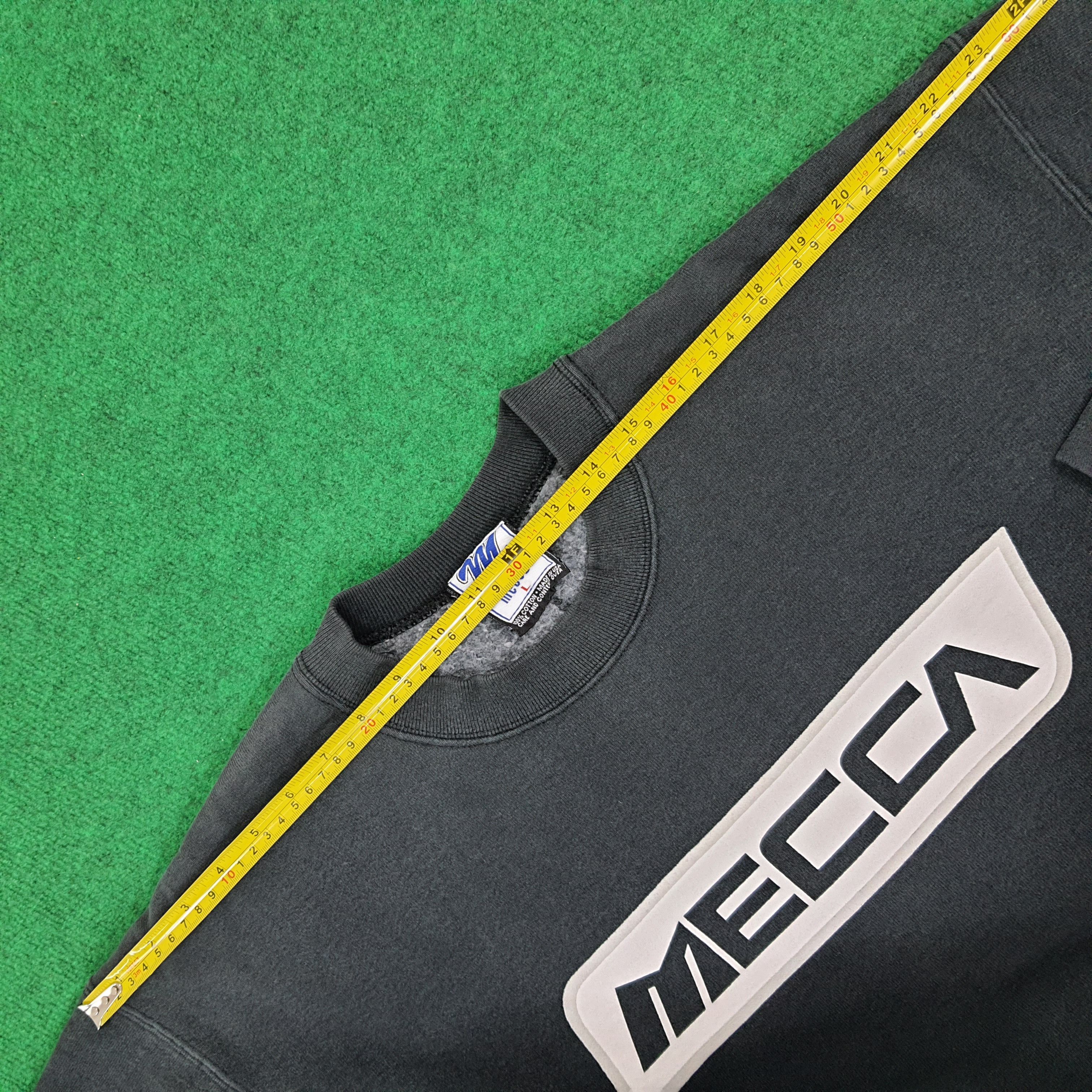 Mecca × Vintage Vintage Mecca Boys Streetwear Sweatshirt Size US L / EU 52-54 / 3 - 8 Thumbnail