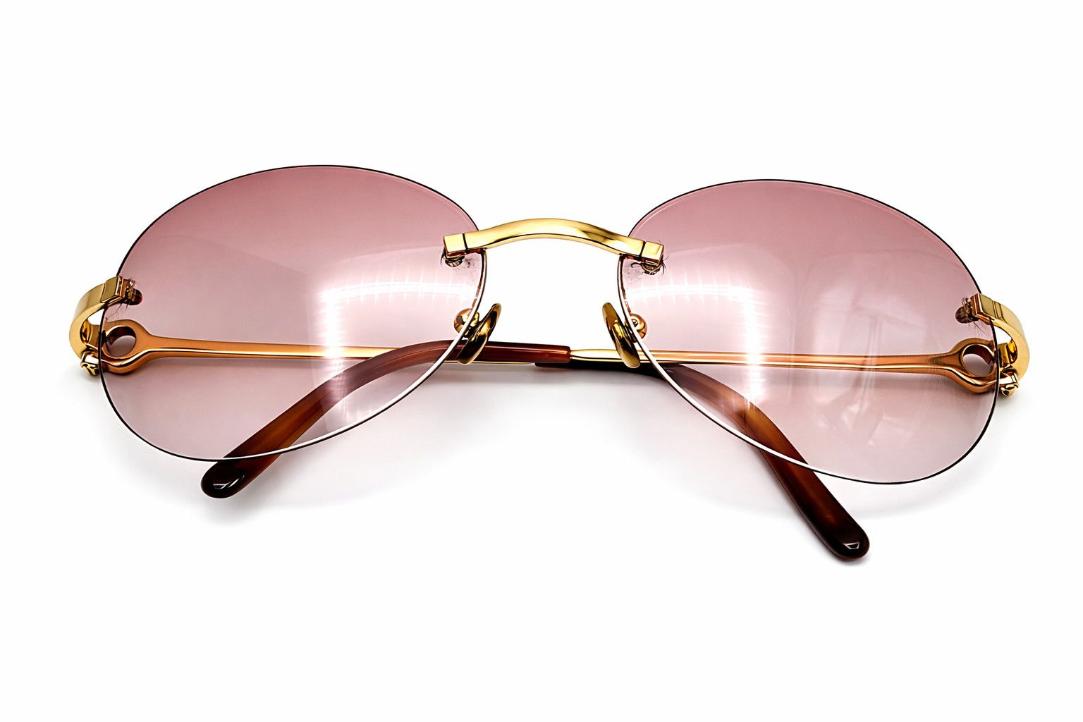 Cartier Authentic Cartier Bolon Gold Glasses CT00450 Size ONE SIZE - 3 Thumbnail