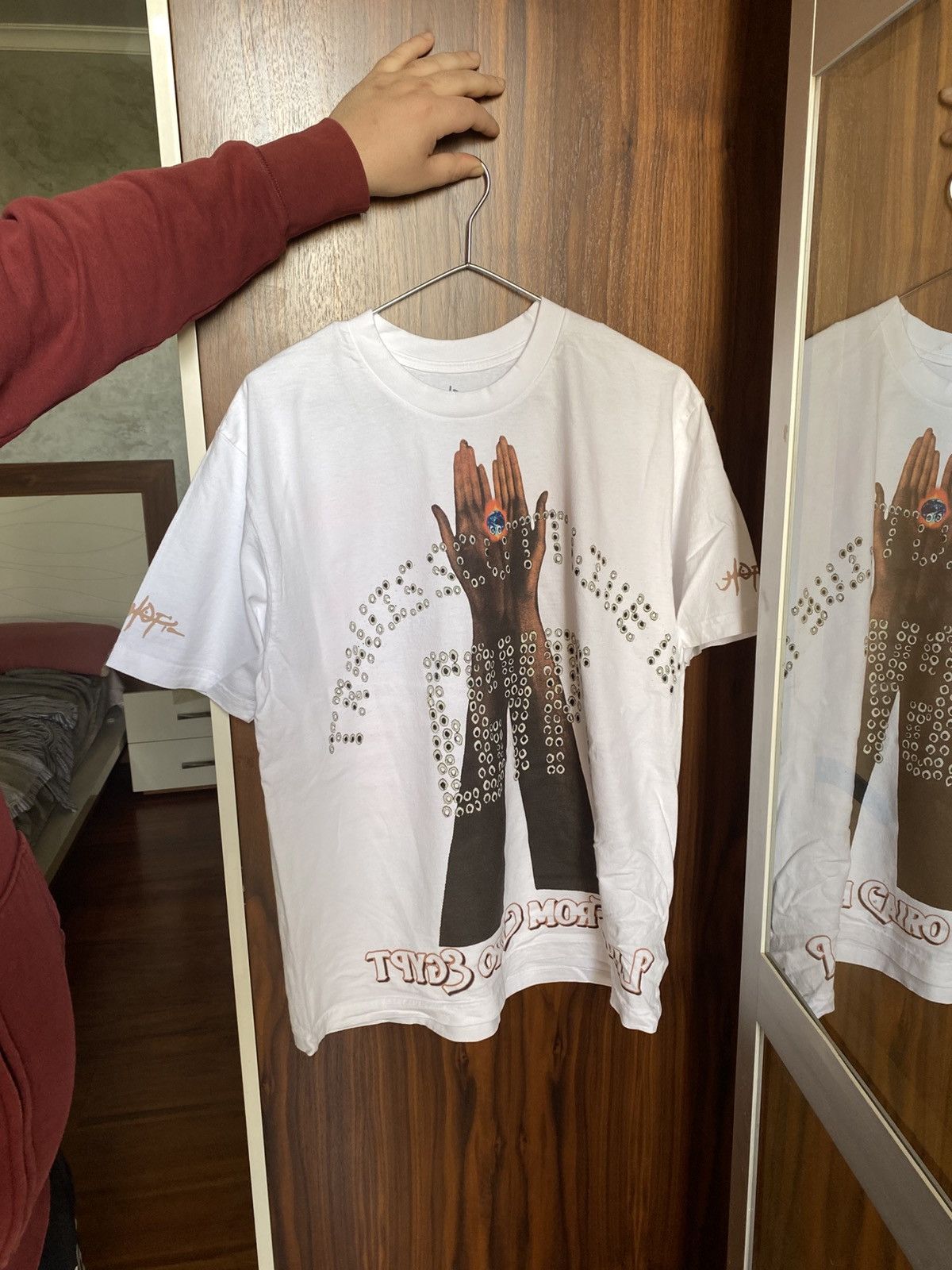 Travis Scott Unreleased Utopia Tshirt Size US XL / EU 56 / 4 - 1 Thumbnail