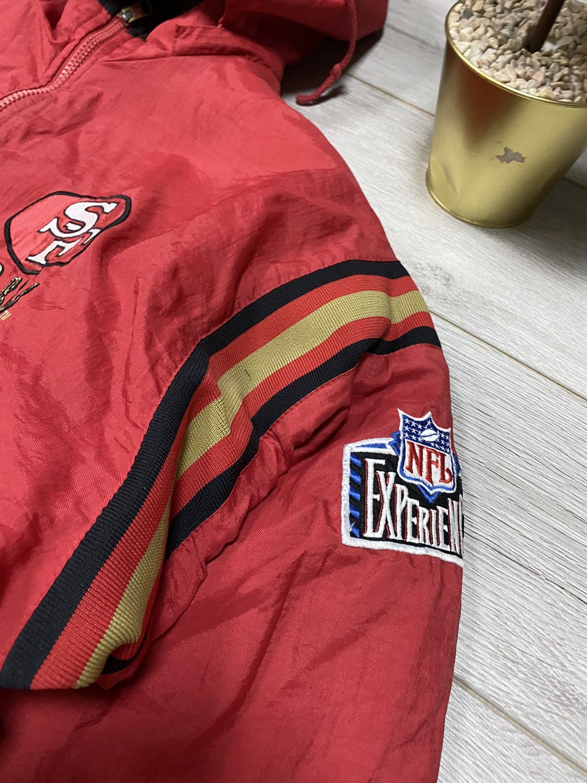 NFL San Francisco 49ers reversible Pro Player Bomber Jacket Size US XL / EU 56 / 4 - 9 Thumbnail