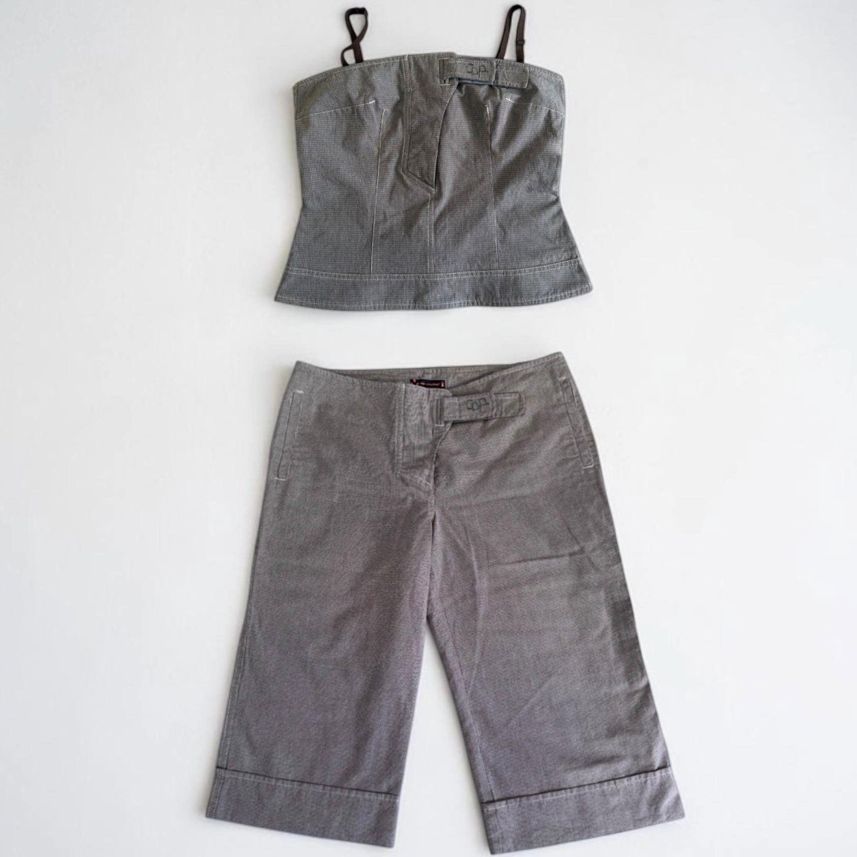Cop Copine The Cop Copine Corset & Capri Pants Set Size ONE SIZE - 1 Thumbnail