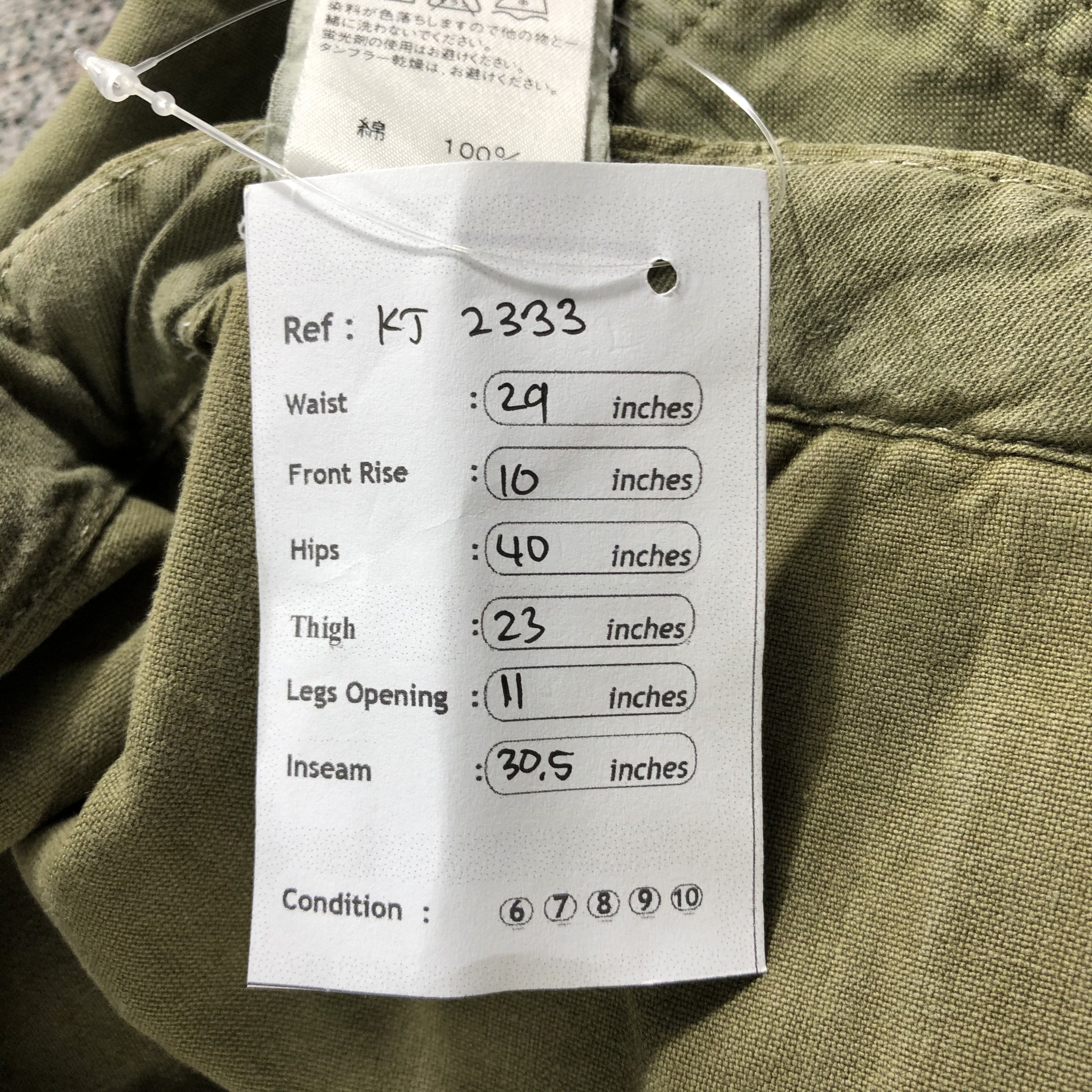 Alpha Industries Alpha Industries Cargo Pants Size US 28 / EU 44 - 12 Thumbnail
