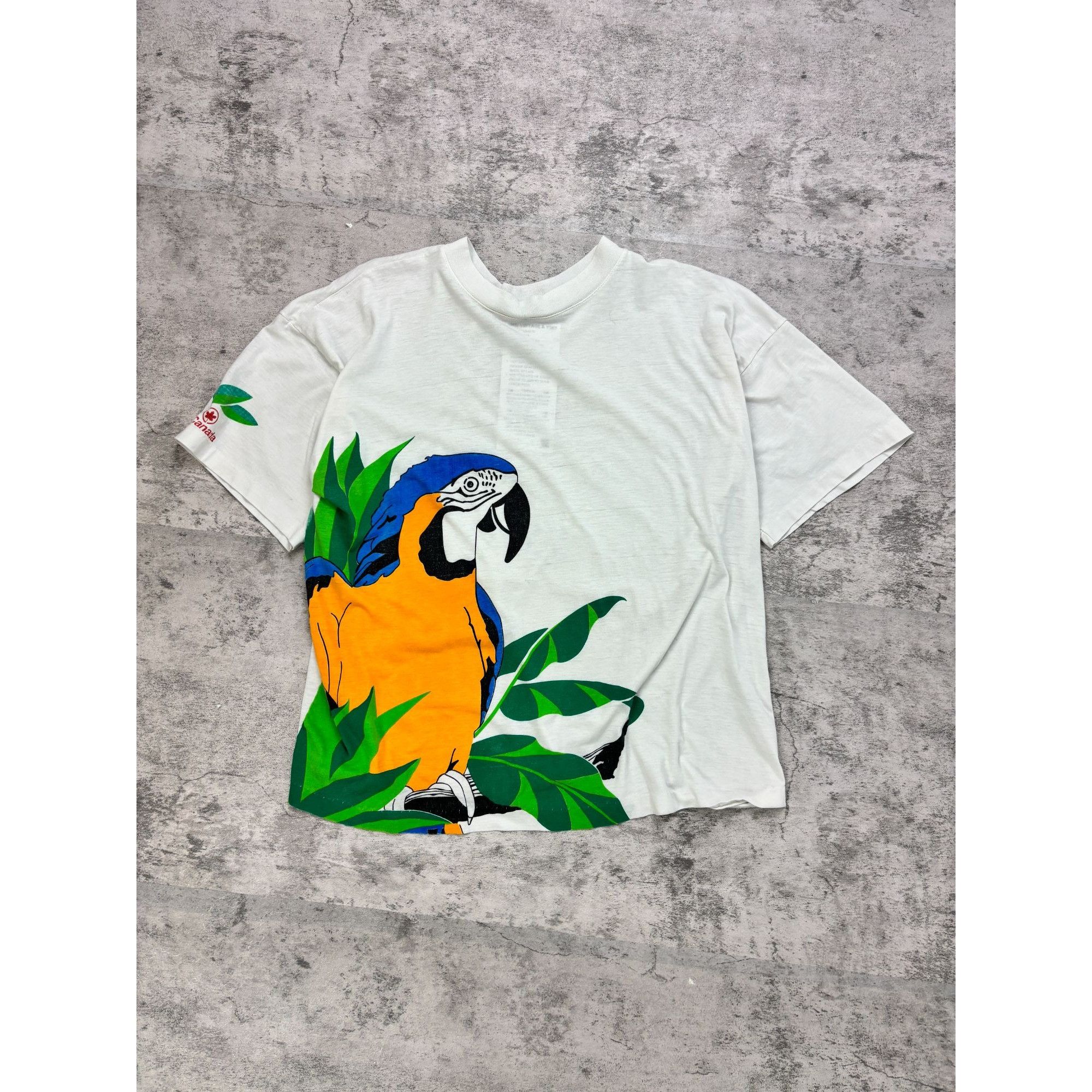 Other Vintage 80’s Parrot Graphic Art Single Stitch T Size US XXL / EU 58 / 5 - 1 Thumbnail