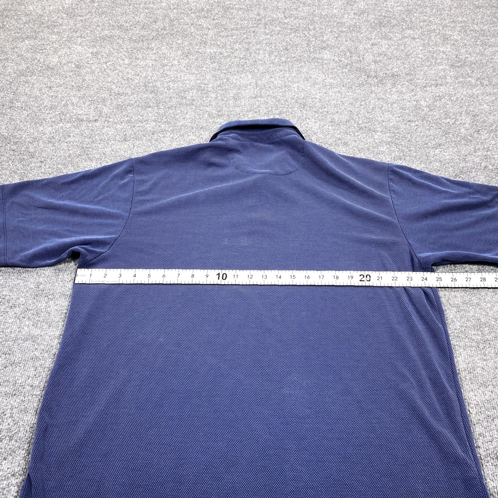 Tommy Bahama Tommy Bahama Polo Shirt Mens XL Blue Short Sleeve Modal Polyester Relaxed Fit Size US XL / EU 56 / 4 - 4 Thumbnail