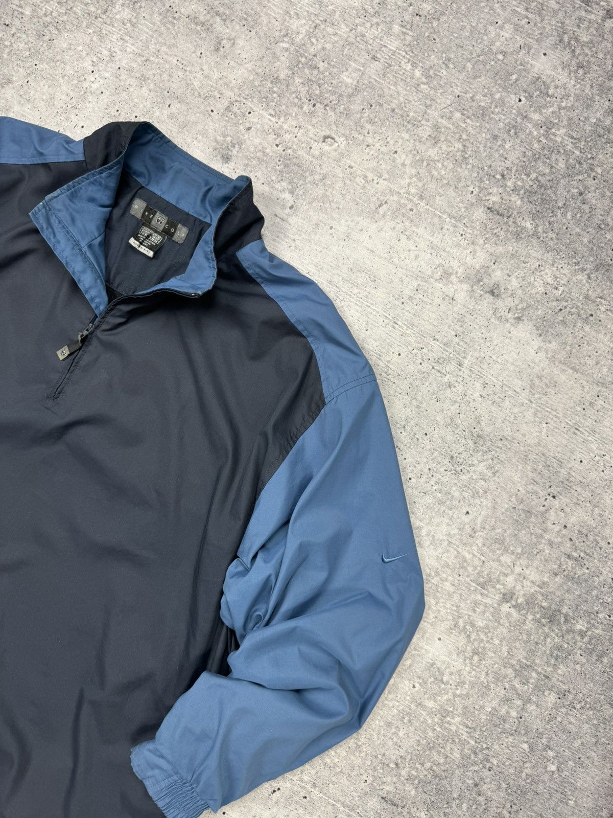 Nike × Vintage Vintage Nike Golf 90’s Y2K Style Drill Nylon Anorak Jacket Size US XL / EU 56 / 4 - 4 Thumbnail