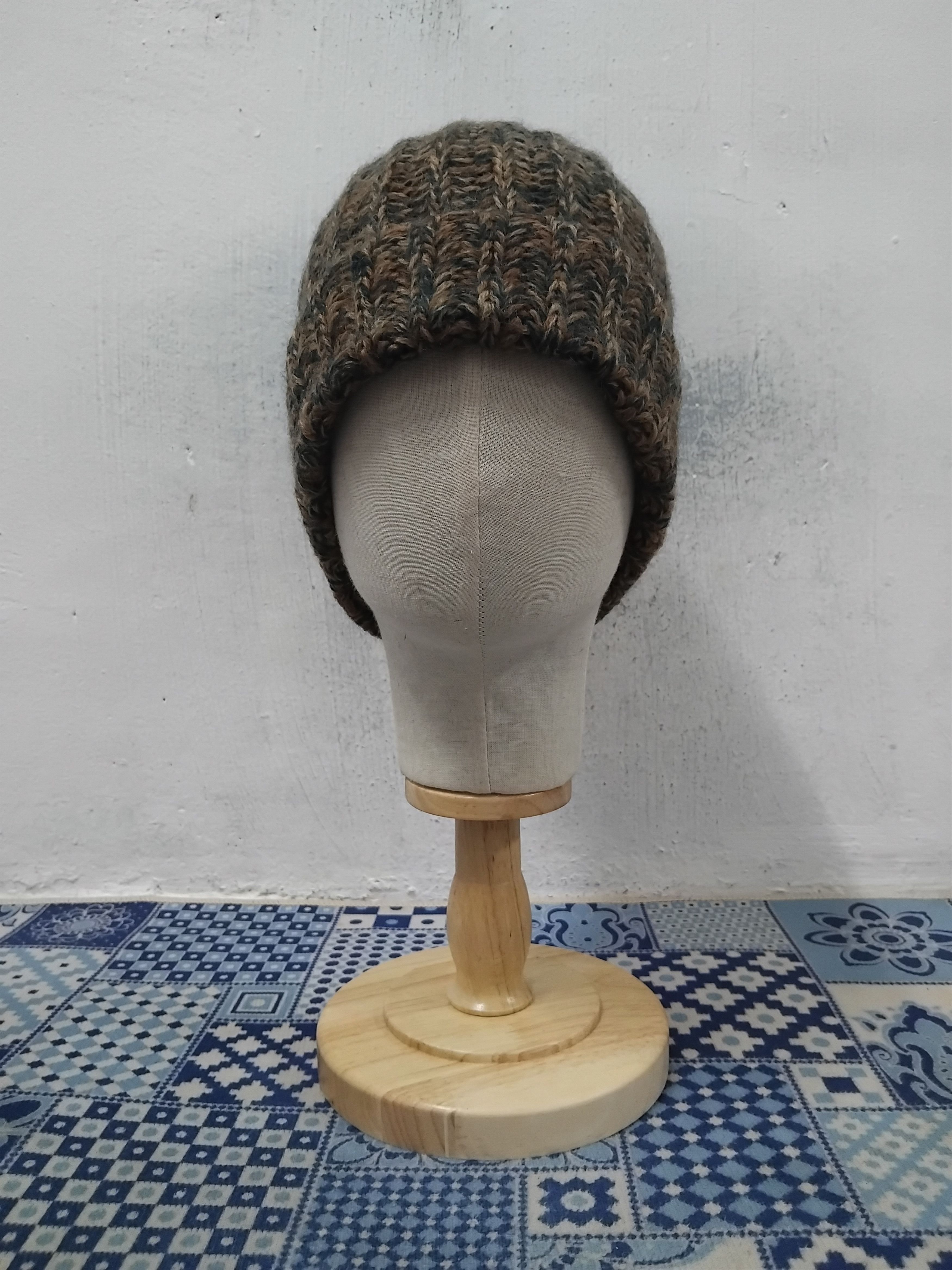 Japanese Brand 💥Unnamed brown colour Japanese style beanie Size ONE SIZE - 2 Thumbnail