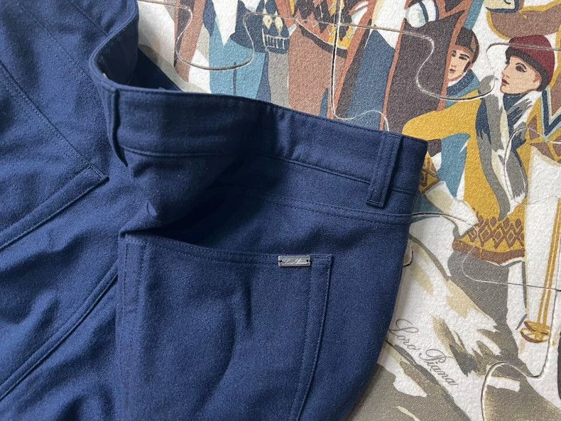 Loro Piana LORO PIANA Sheepskin felt casual nine inch pants Size US 40 / EU 56 - 3 Thumbnail