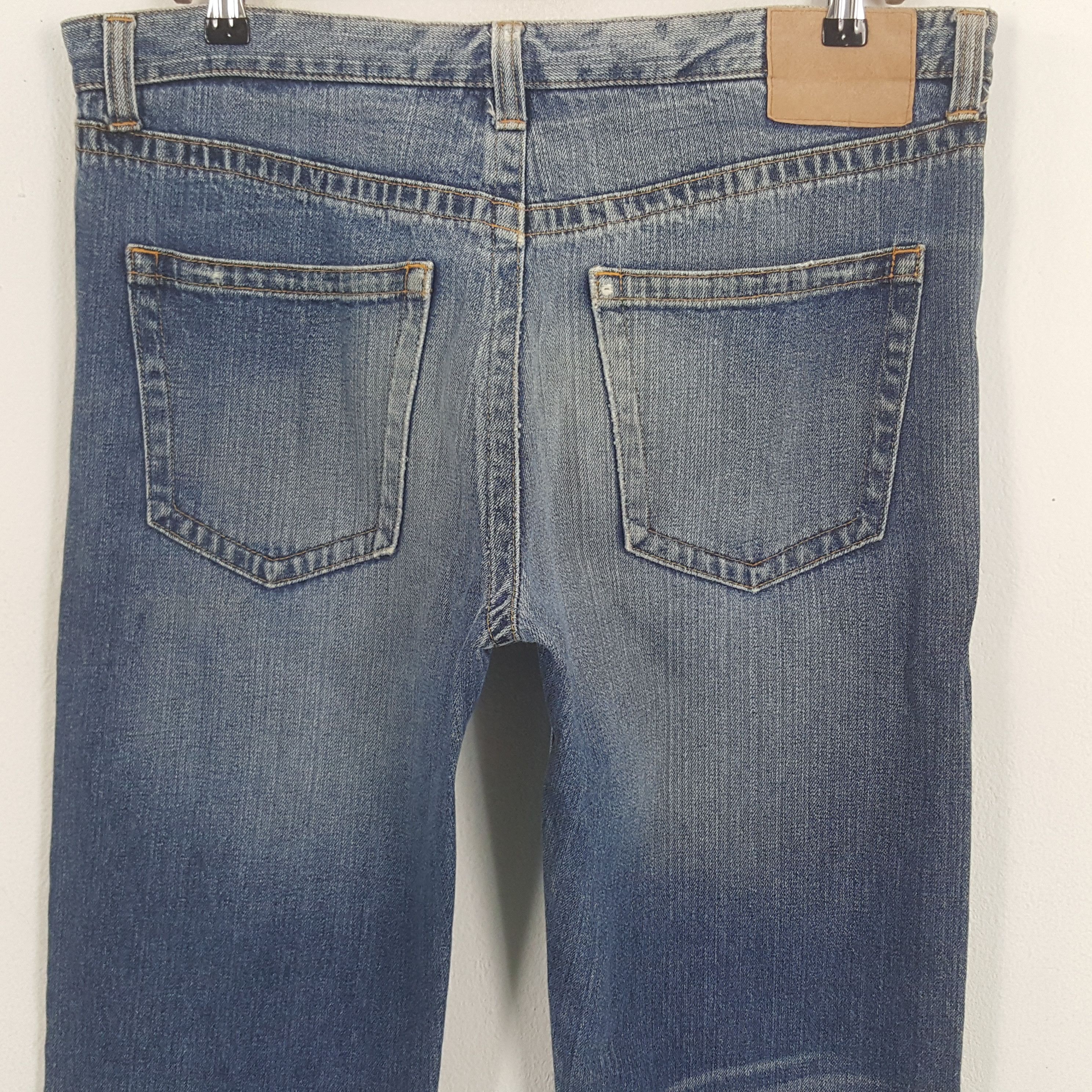 Japanese Brand × Vintage Vintage Embroidery Art Japan skulls Denim Jeans Size US 36 / EU 52 - 5 Thumbnail