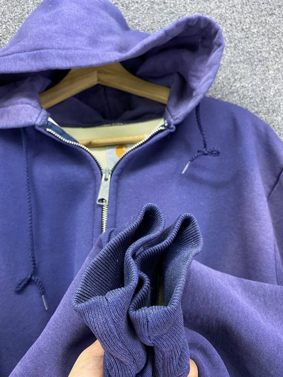 Carhartt Vintage Carhartt Hoodie Sweater Jacket Size US XL / EU 56 / 4 - 11 Thumbnail