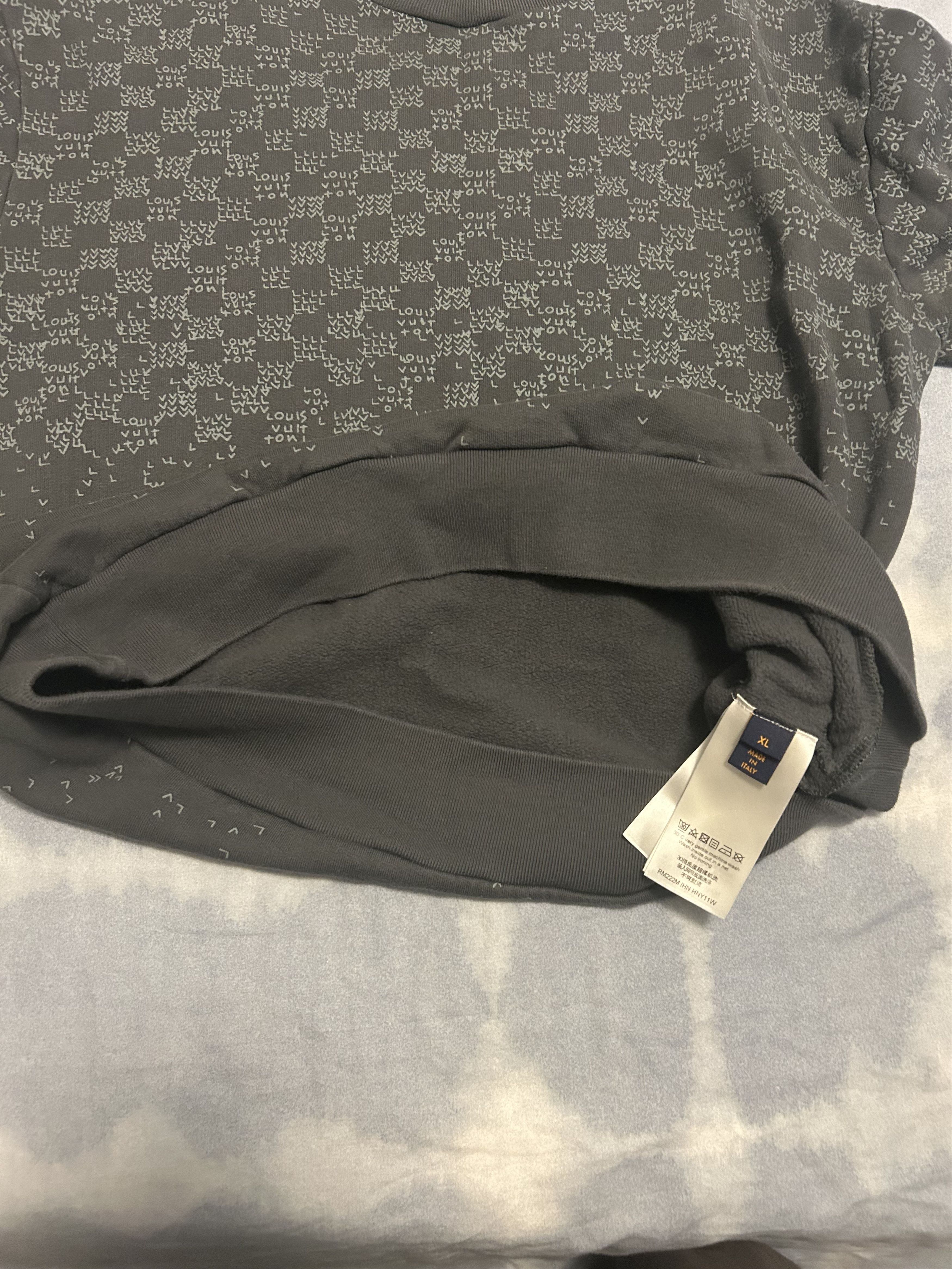 Louis Vuitton Louis Vuitton Damier Crewneck Jumper – Tagged XL (Fits M/L) Size US XL / EU 56 / 4 - 5 Thumbnail