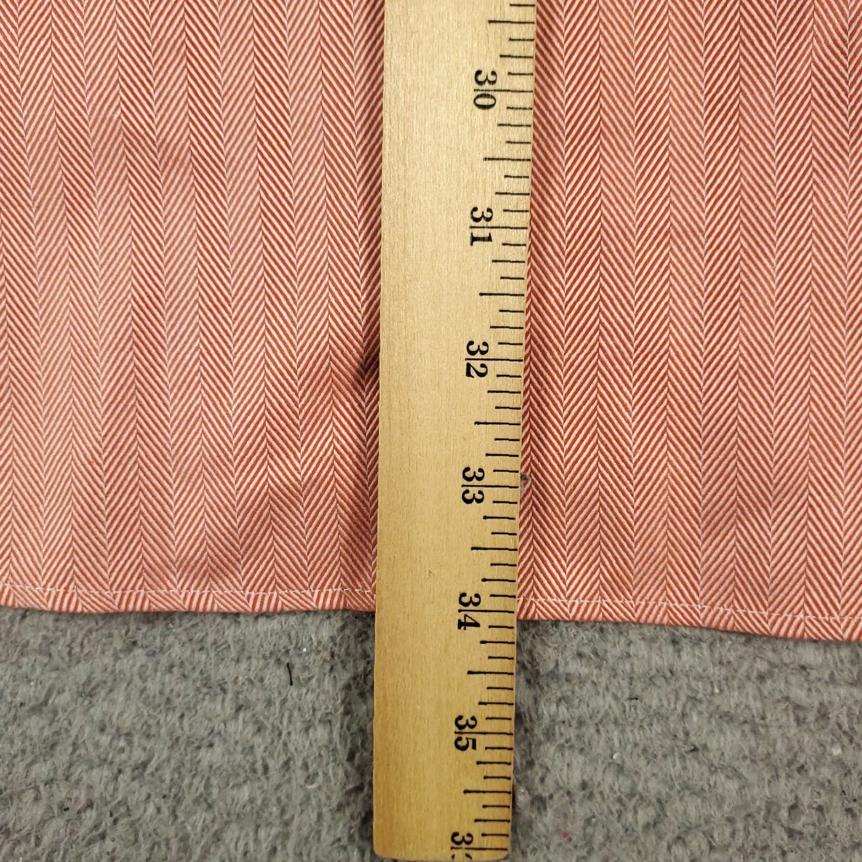 Peter Millar Peter Millar Shirt Mens Size L Peach Coral Button-Up Long Sleeve Casual Business Formal Size US L / EU 52-54 / 3 - 4 Thumbnail