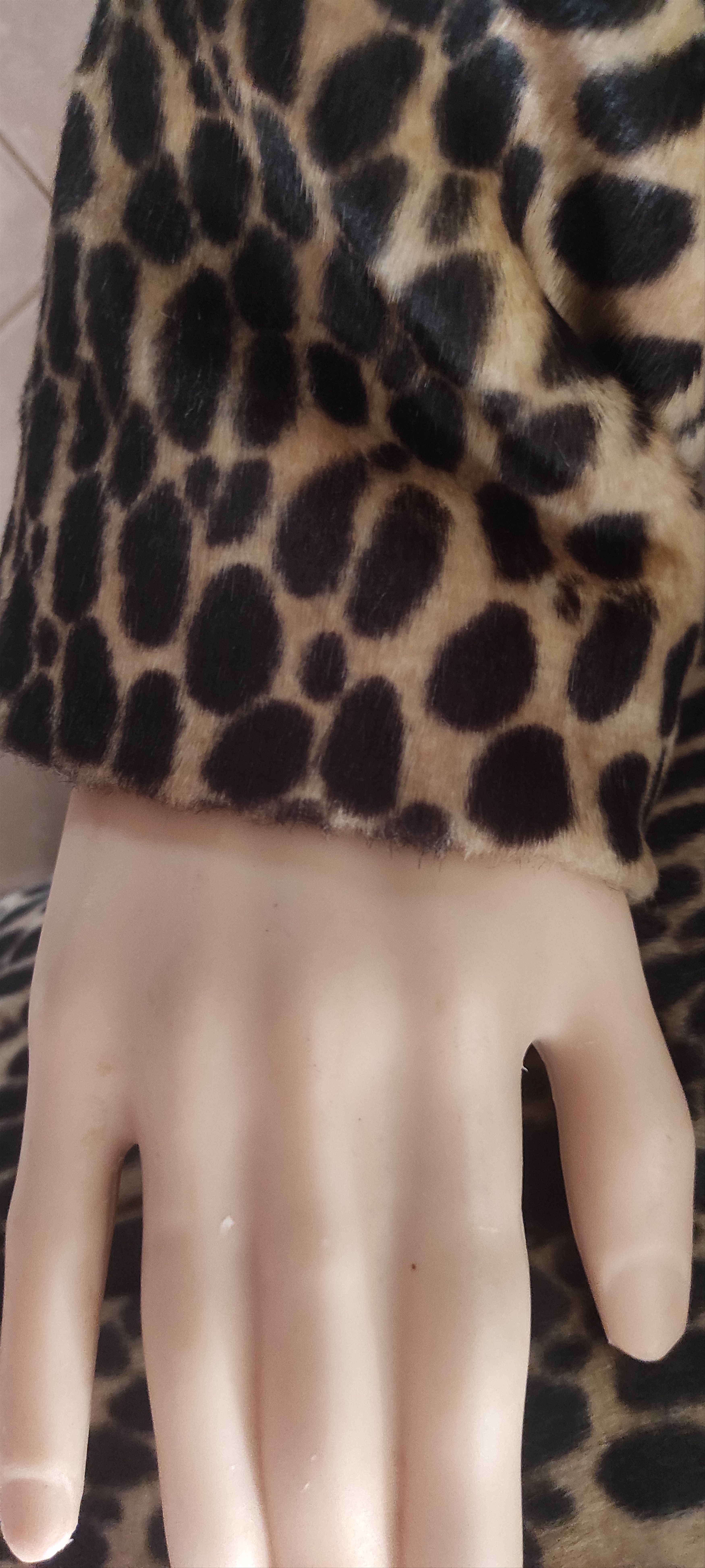 Zara Zara Trafaluc Leopard Print Faux Fur Zip-Up Hooded Coat Size L / US 10 / IT 46 - 12 Thumbnail