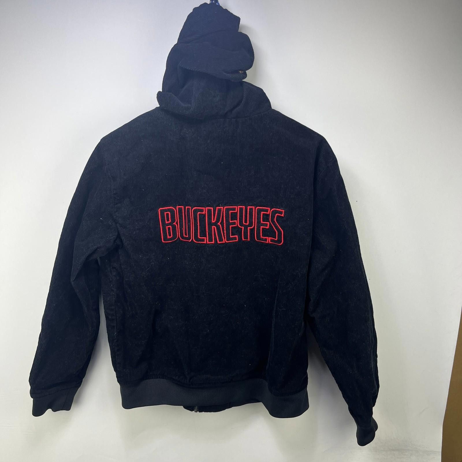 Other Vintage Ohio State Buckeyes Corduroy Hooded Jacket Medium Size ONE SIZE - 1 Thumbnail