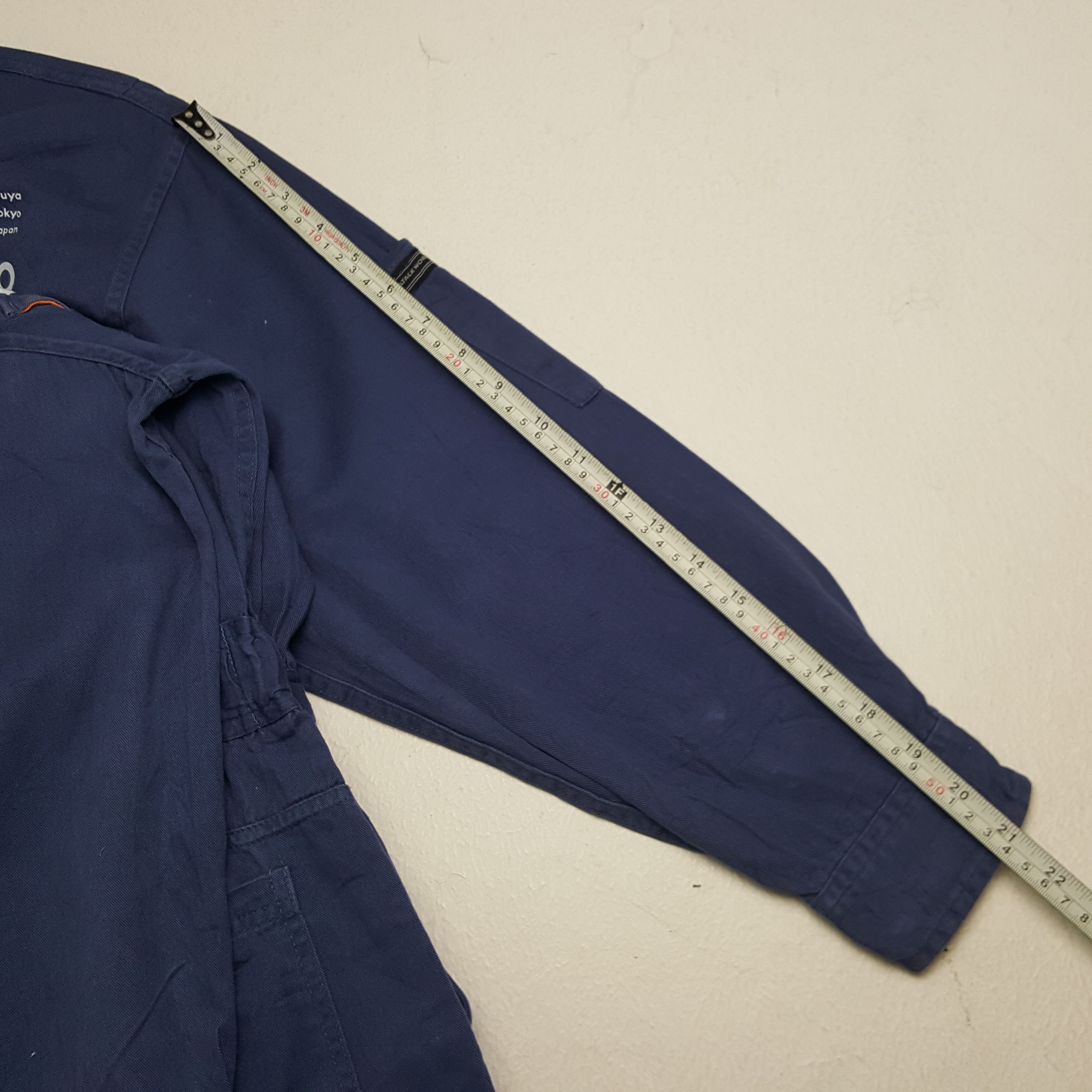 Japanese Brand × Vintage Vintage The Tokyo Toilet Japanese Work Coverall Jacket Size US M / EU 48-50 / 2 - 13 Thumbnail