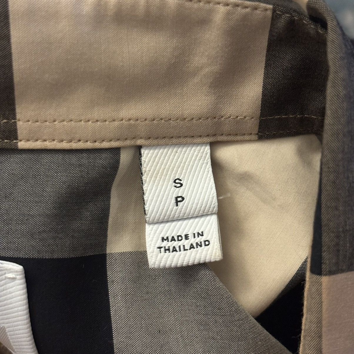 Burberry Burberry Slim Fit Check Cotton Shirt Size Small Worn Lightly Size US S / EU 44-46 / 1 - 4 Thumbnail