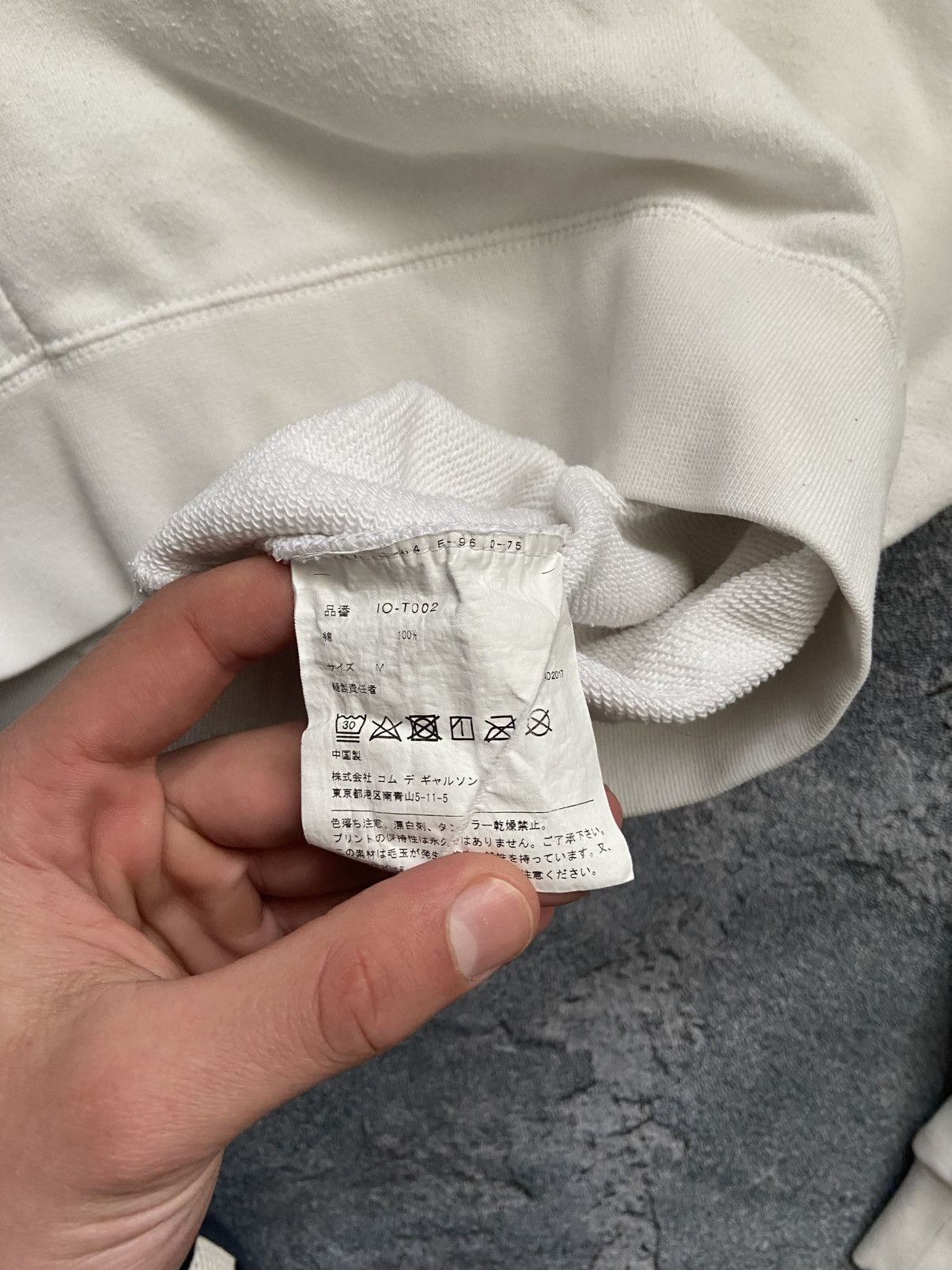 Comme des Garcons Comme des Garçons CDG Logo Sweatshirt Crewneck Size US M / EU 48-50 / 2 - 7 Thumbnail