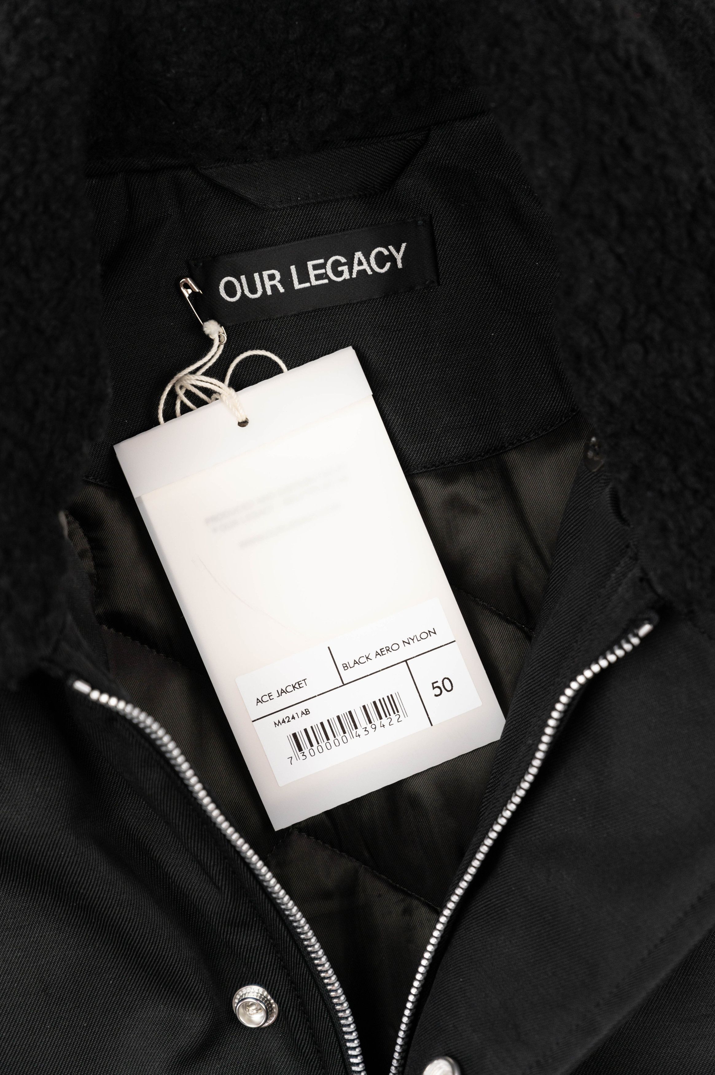 Our Legacy Ace Jacket Black Aero Nylon Size US L / EU 52-54 / 3 - 7 Thumbnail