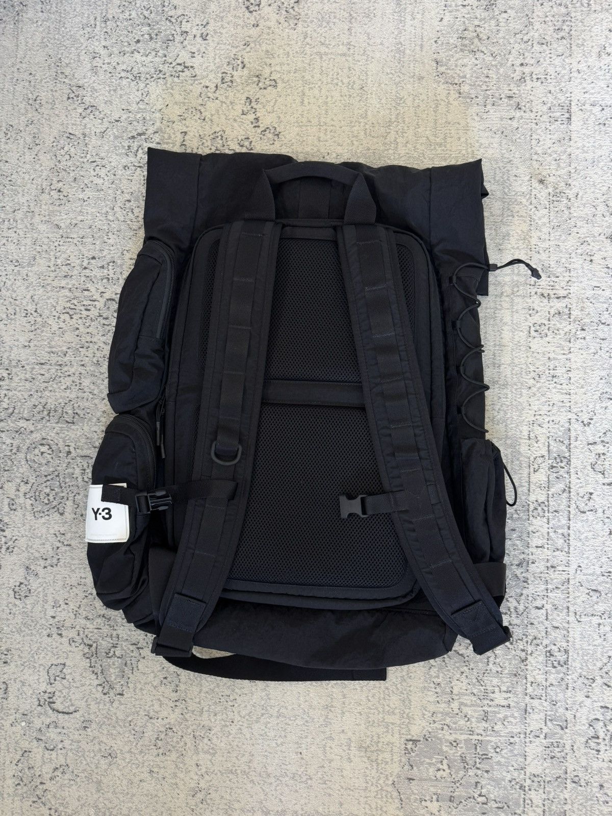 Yohji Yamamoto Adidas Y3 Y-3 Yohji Yamamoto Utility Technical Backpack Size ONE SIZE - 2 Thumbnail