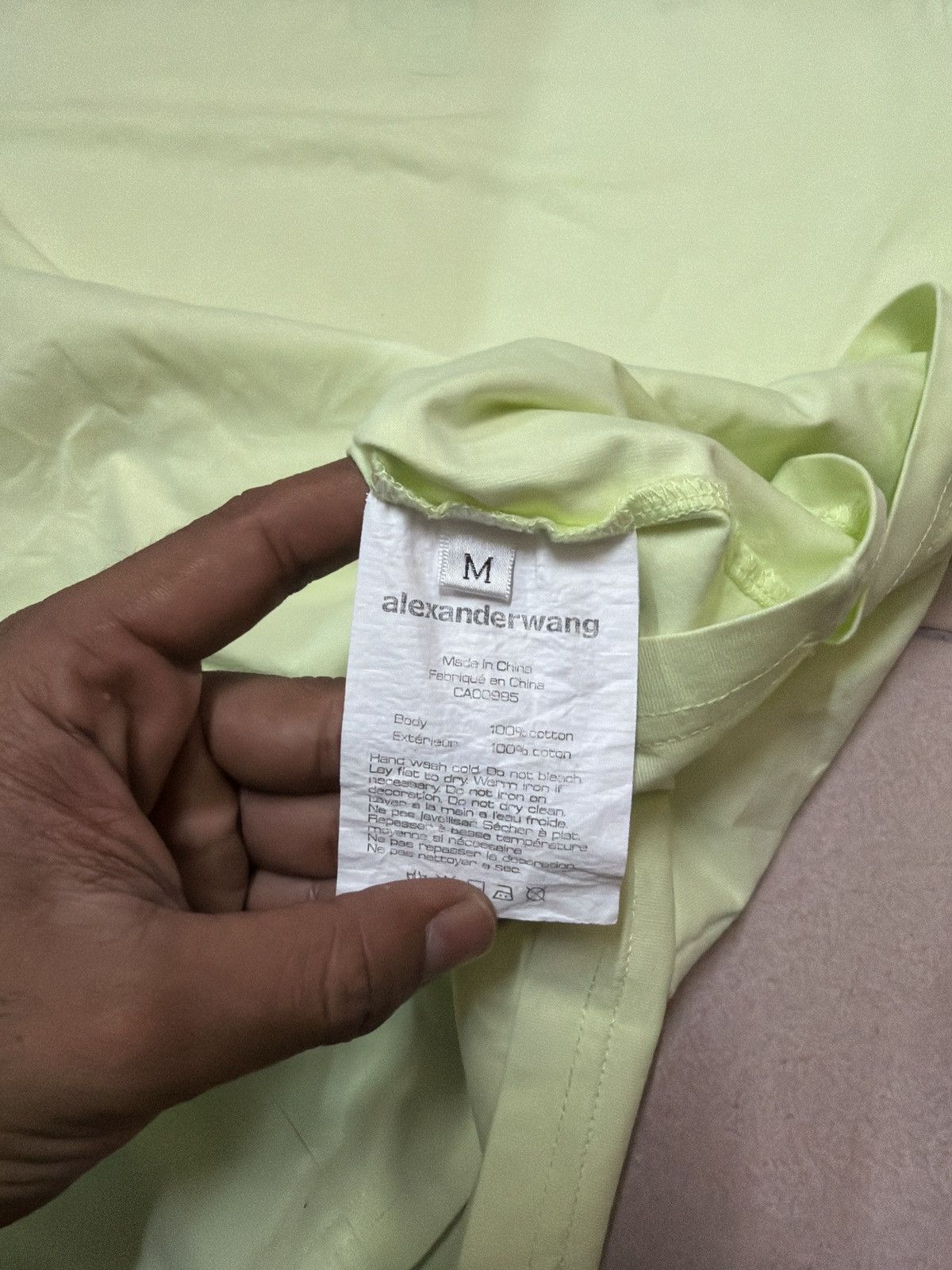 Alexander Wang Alexanderwang t-shirt Size US S / EU 44-46 / 1 - 6 Thumbnail
