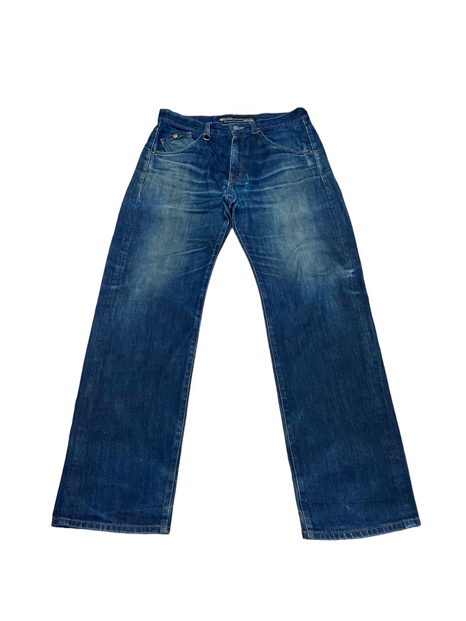Japanese Brand 💥BEST OFFER💥BACK CHANNEL BAGGY DISTRESSED DENIM Size US 33 - 1 Thumbnail