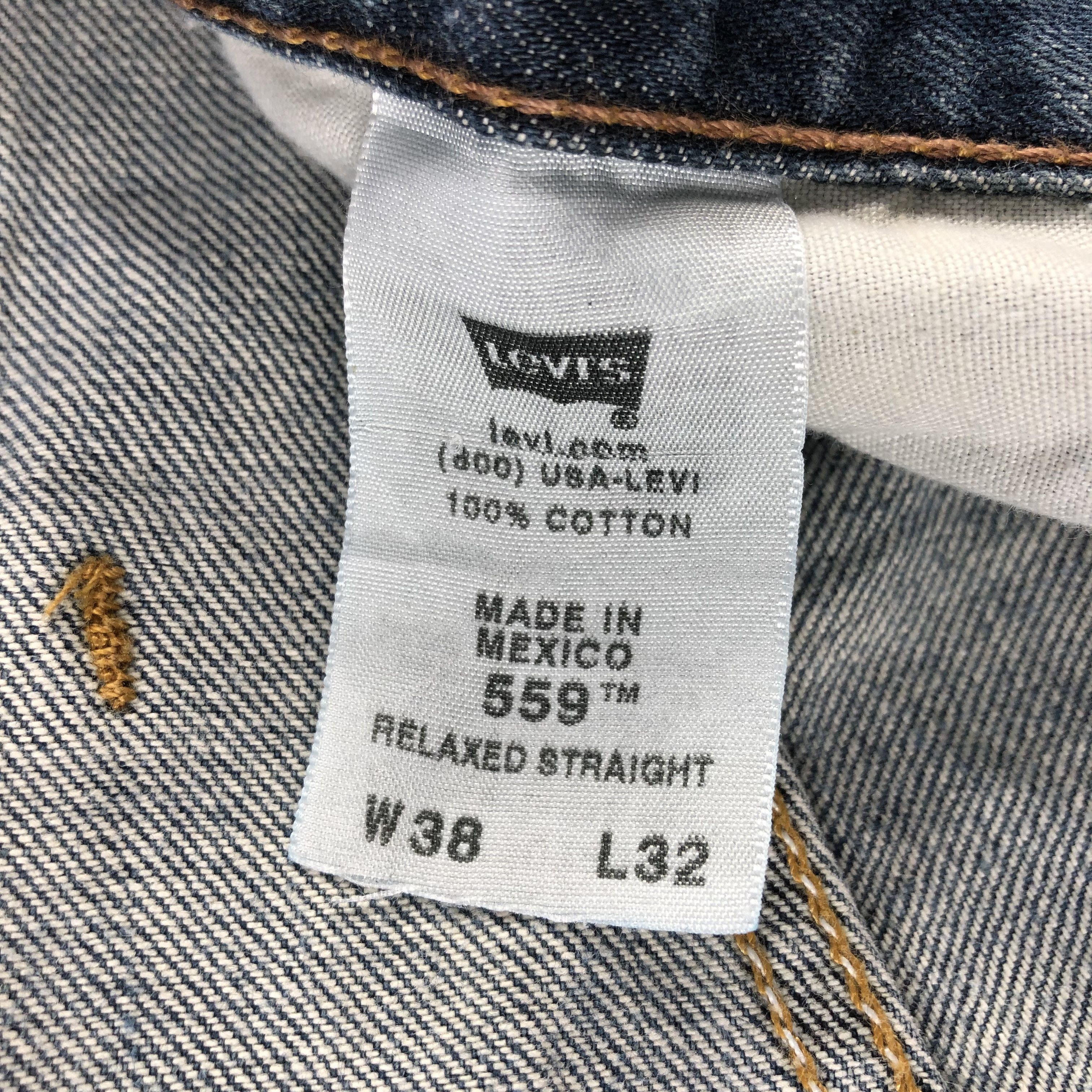 Levi's × Vintage Vintage Blue Wash Levis 559 Jeans-JM2891 Size US 39 - 10 Thumbnail