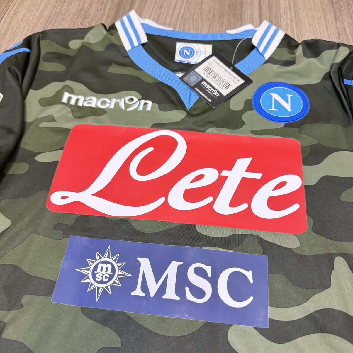 Macron Napoli 13/14 player issue away shirt #9 Higuain (bnwt) Size US M / EU 48-50 / 2 - 3 Thumbnail