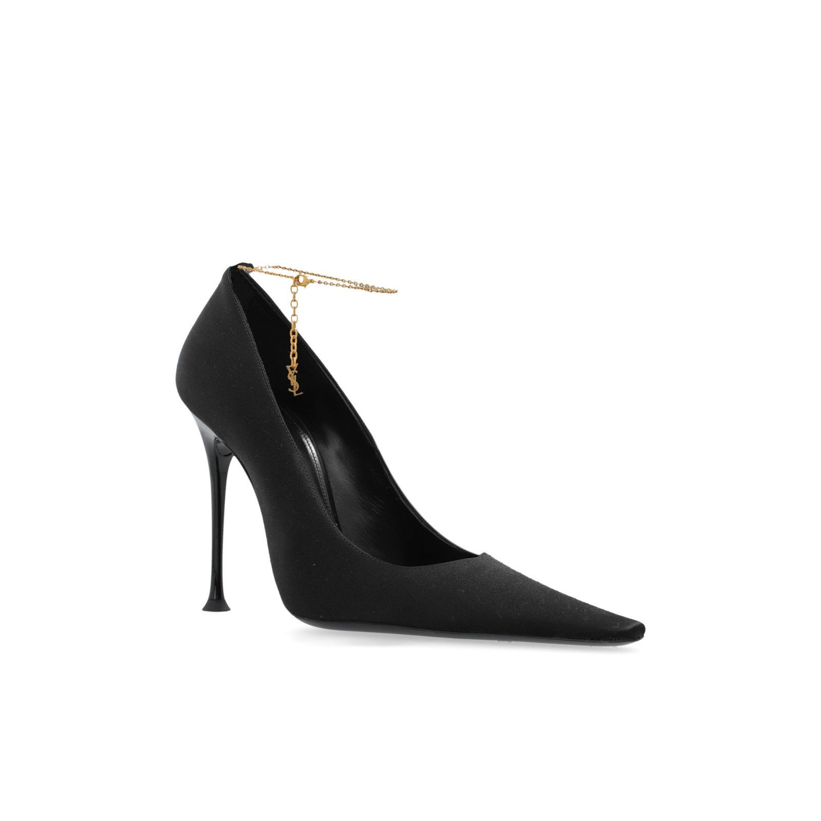 SAINT LAURENT Regine Black 110mm Pumps New & Authentic (Wome