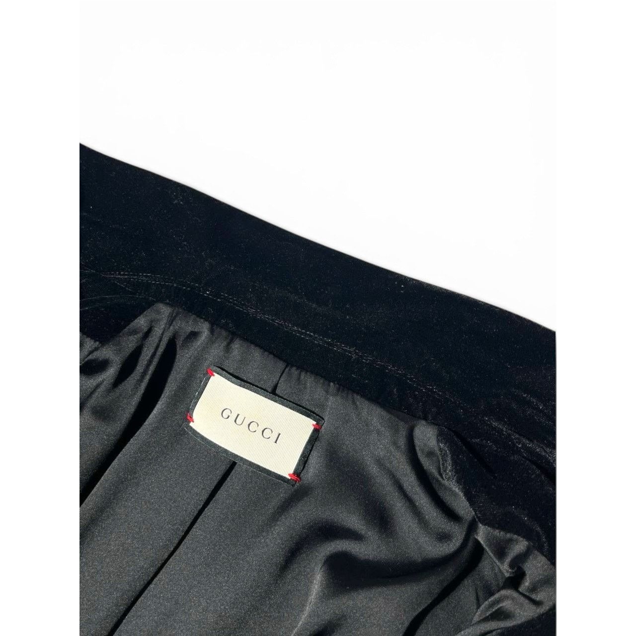Gucci Gucci Velour Black Button Blazer Size US S / EU 44-46 / 1 - 3 Thumbnail