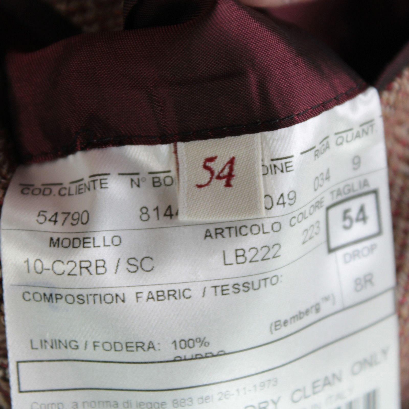 Luciano Barbera Luciano Barbera Sport Coat Size 44 US in Brown Size 44R - 8 Thumbnail