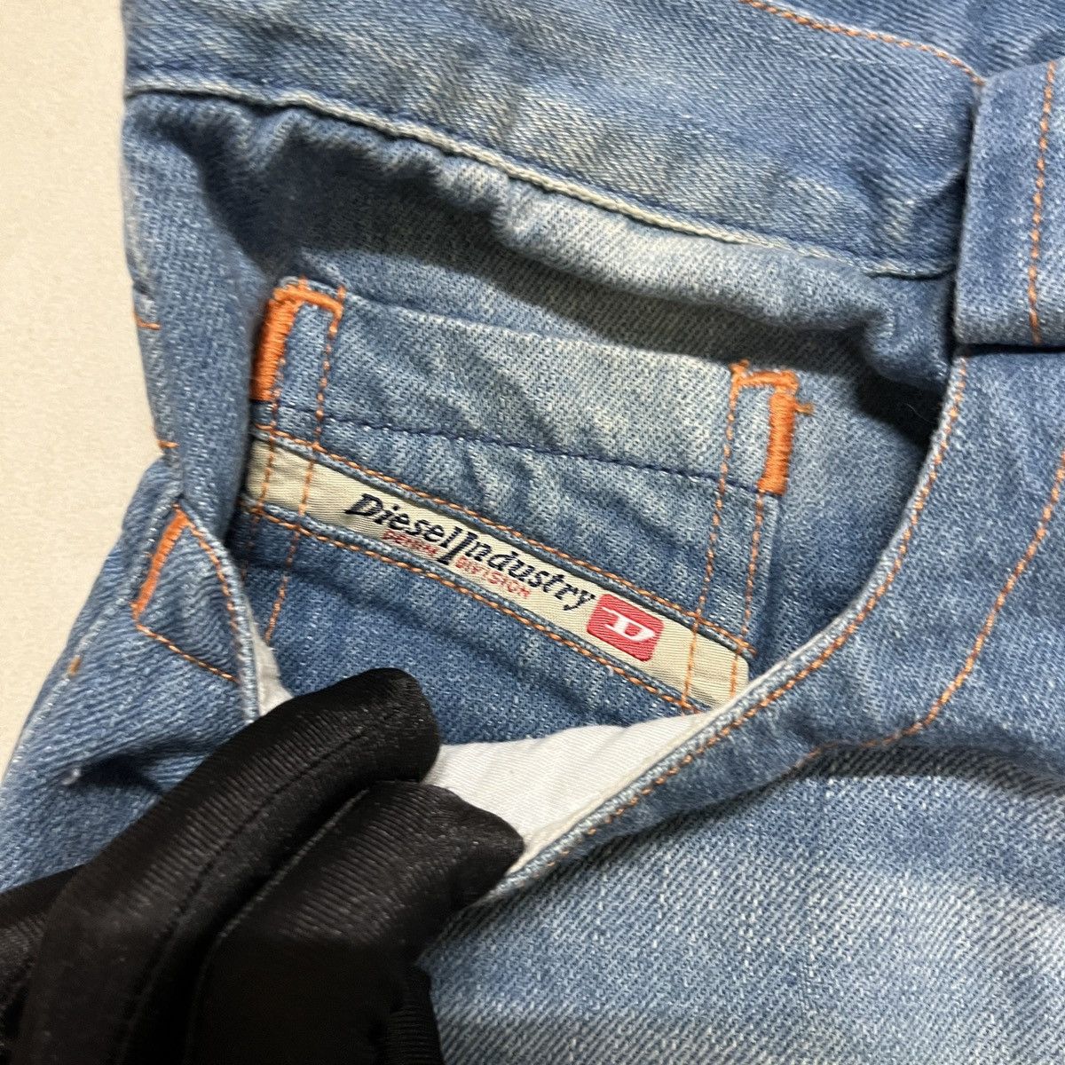Designer × Diesel Y2k Diesel Washed Jeans Size US 33 - 4 Thumbnail