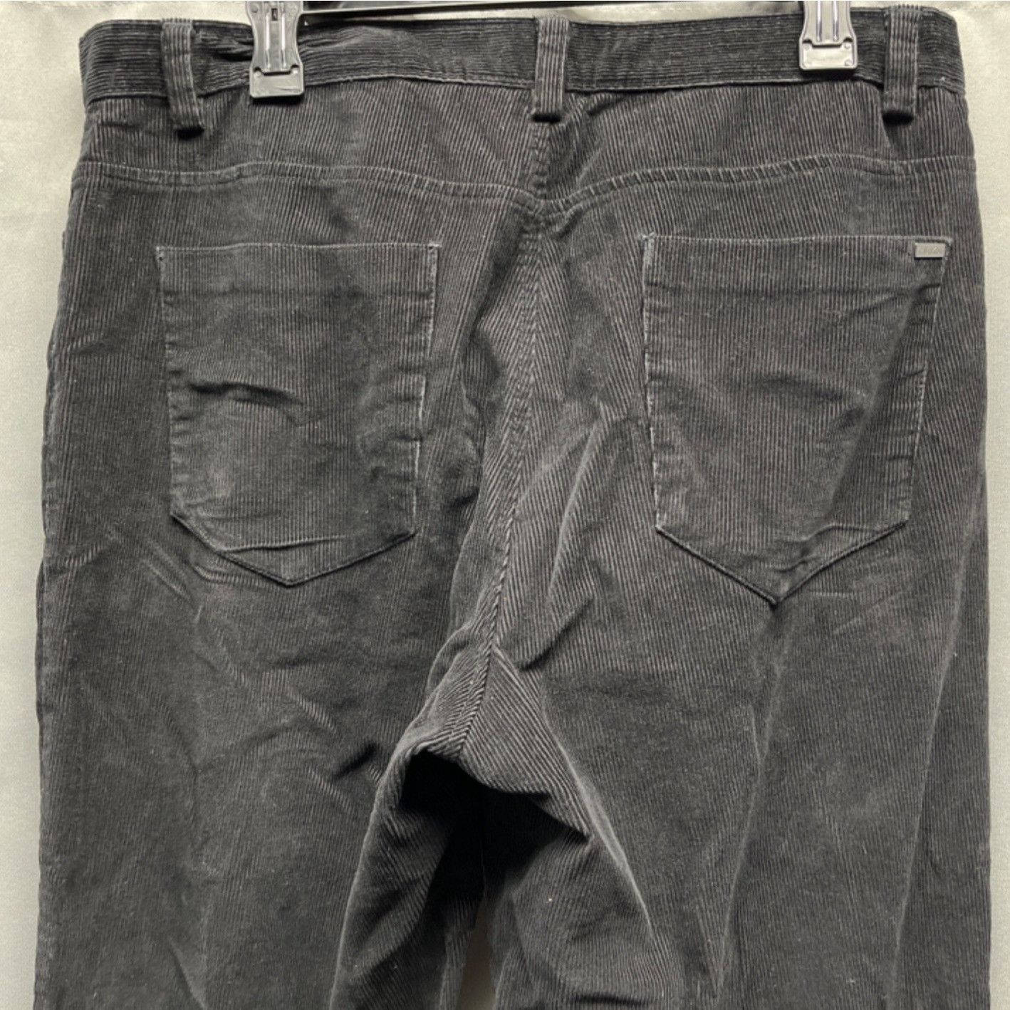 Calvin Klein Calvin Klein Men's Black Corduroy Pants/Straight Leg 34X32 S Size US 34 / EU 50 - 4 Thumbnail