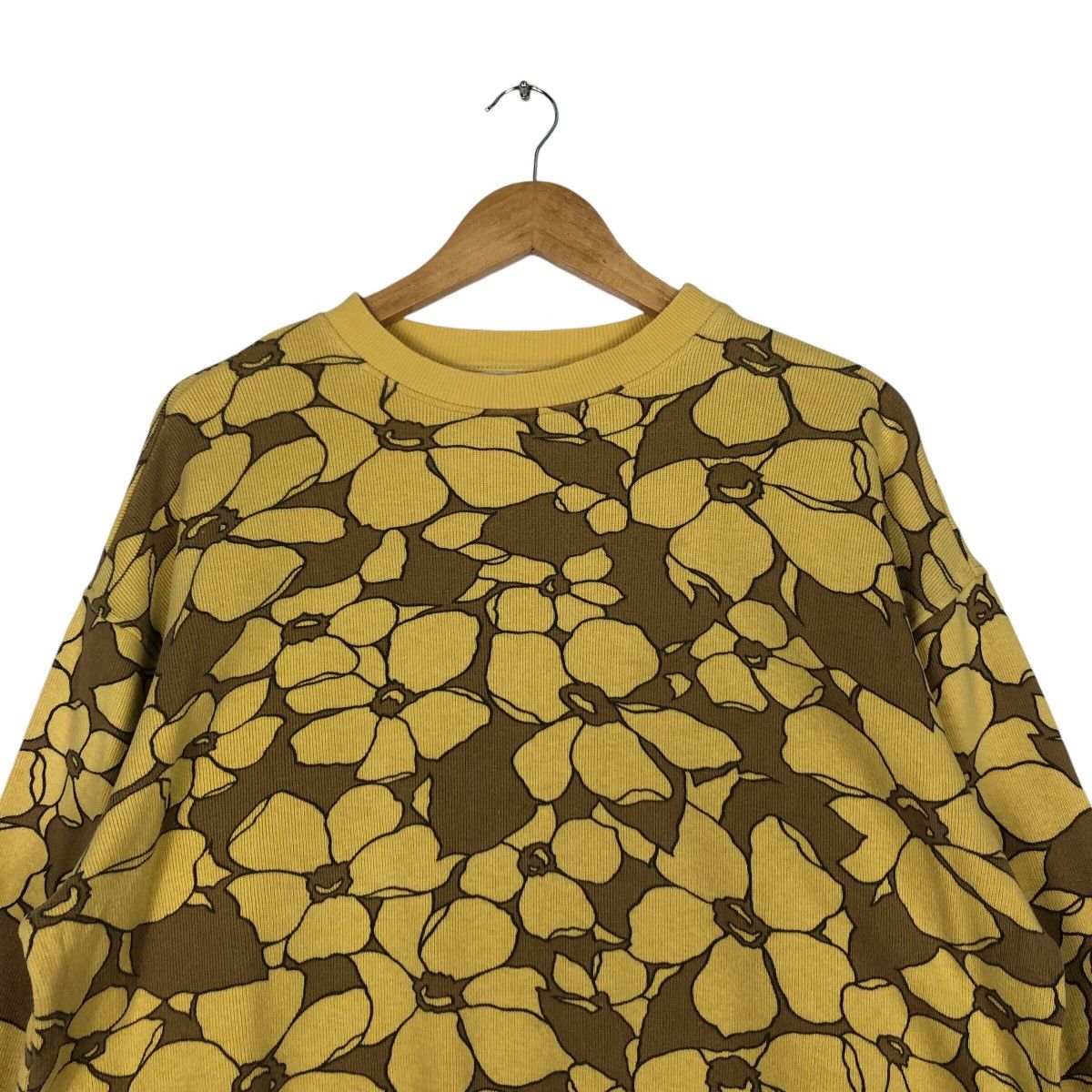 Japanese Brand × Vintage Vintage Charlotte Floral Sweatshirt 90s Streetwear Medium Size US M / EU 48-50 / 2 - 2 Thumbnail