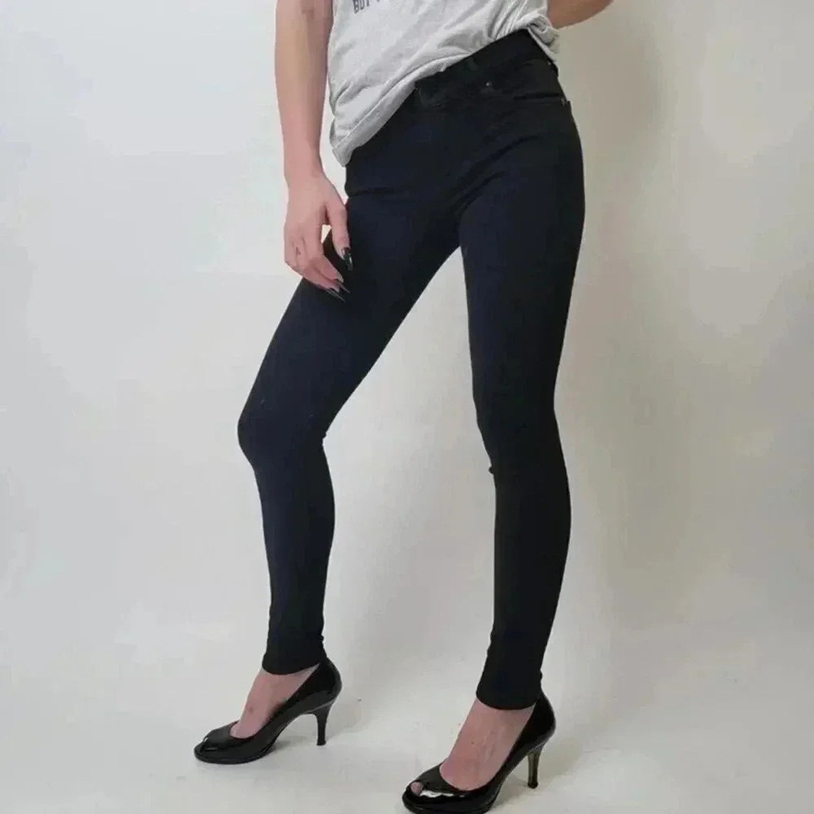 Citizens Of Humanity Citizens Of Humanity Racer Low Rise Skinny Fit Jeans - 25 Size 25" / US 0 / IT 36 - 2 Thumbnail