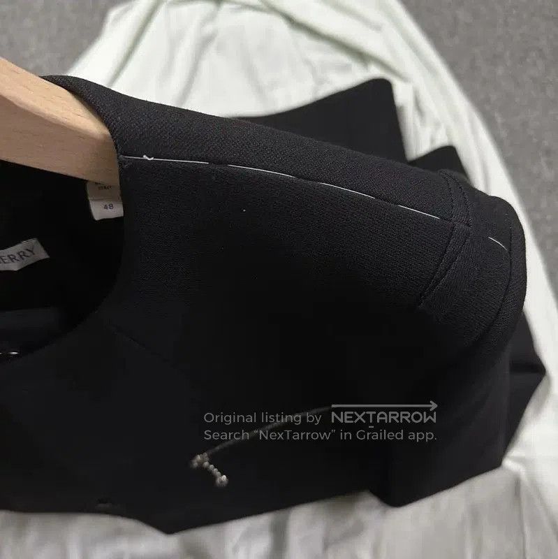 Burberry Burberry Long Black Wool Coat for Men. Size US L / EU 52-54 / 3 - 4 Thumbnail