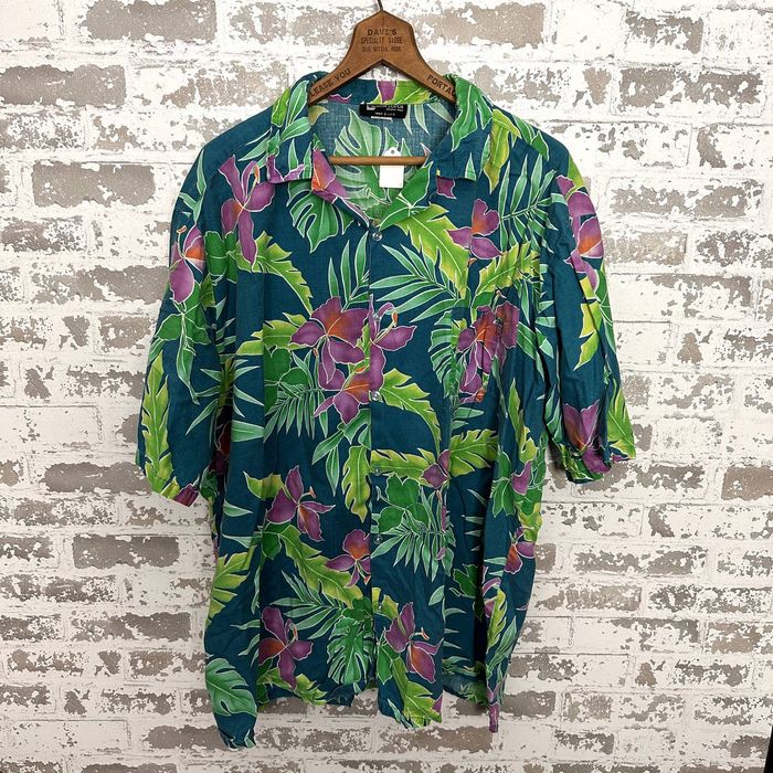 Chrome Hearts Don Loper Hawaiian Shirt 3XL Vintage Button Up | Grailed