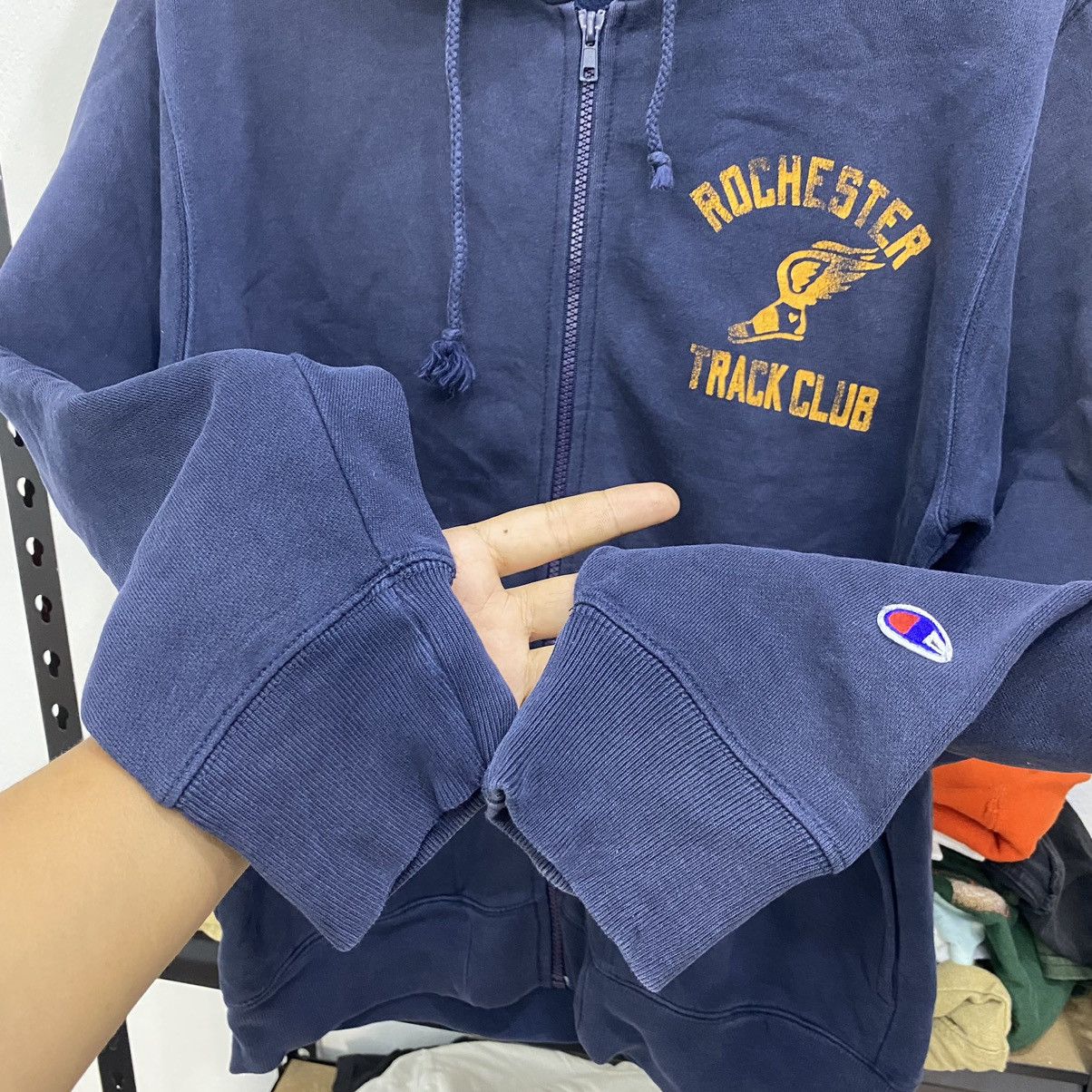 Champion × Vintage Vintage Champion Hoodie Full Zip Track Club❗️ Size US M / EU 48-50 / 2 - 5 Thumbnail
