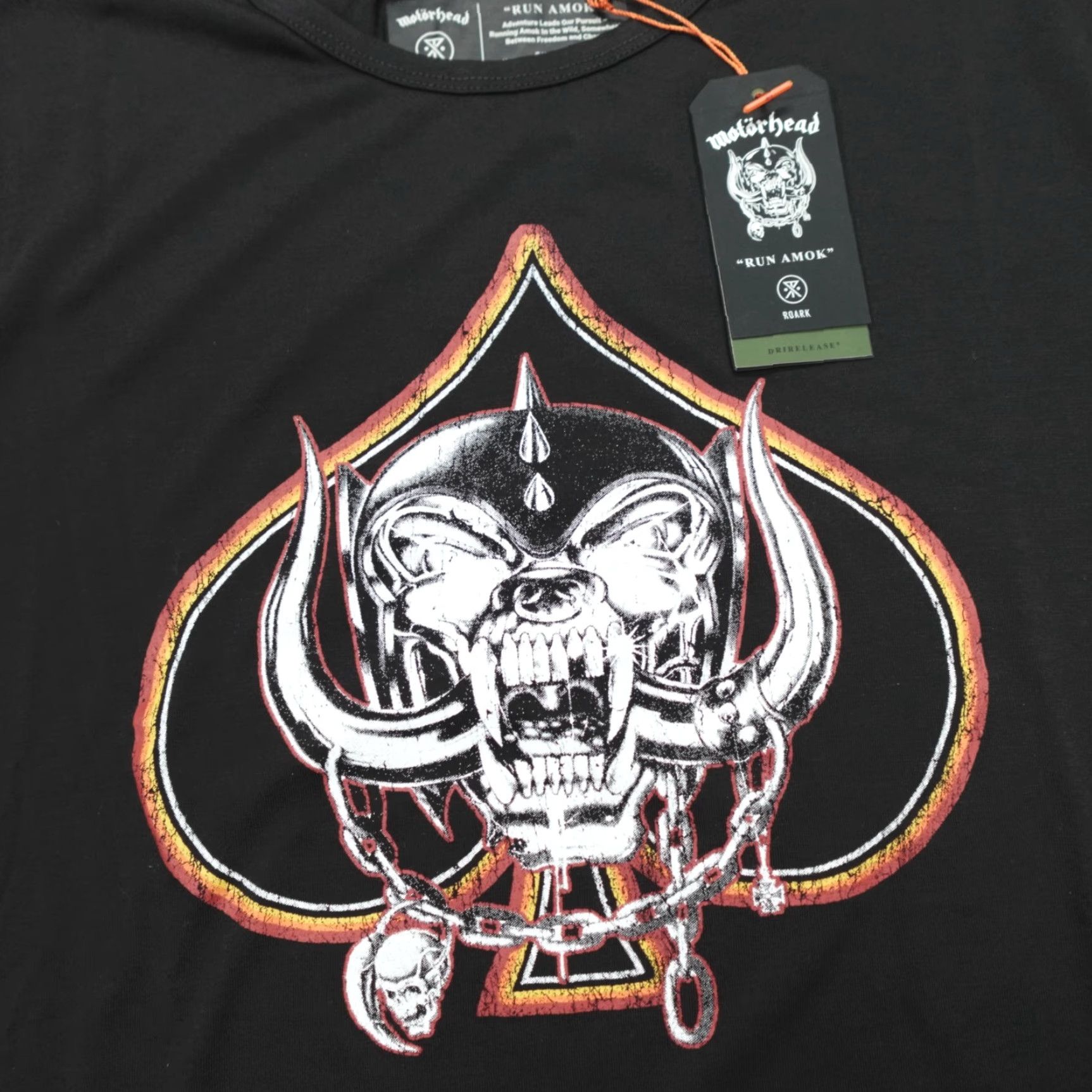 Roark Roark Motorhead Run Amok LS Shirt Mens S Black Logo Graphic Print 85% Polyester 15% Cotton RK372 Size US S / EU 44-46 / 1 - 6 Thumbnail