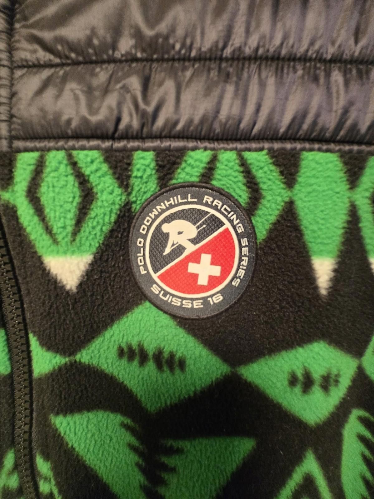 Polo Ralph Lauren Polo Ralph Lauren Downhill Fleece Racing Jacket Green Large Size US L / EU 52-54 / 3 - 3 Thumbnail