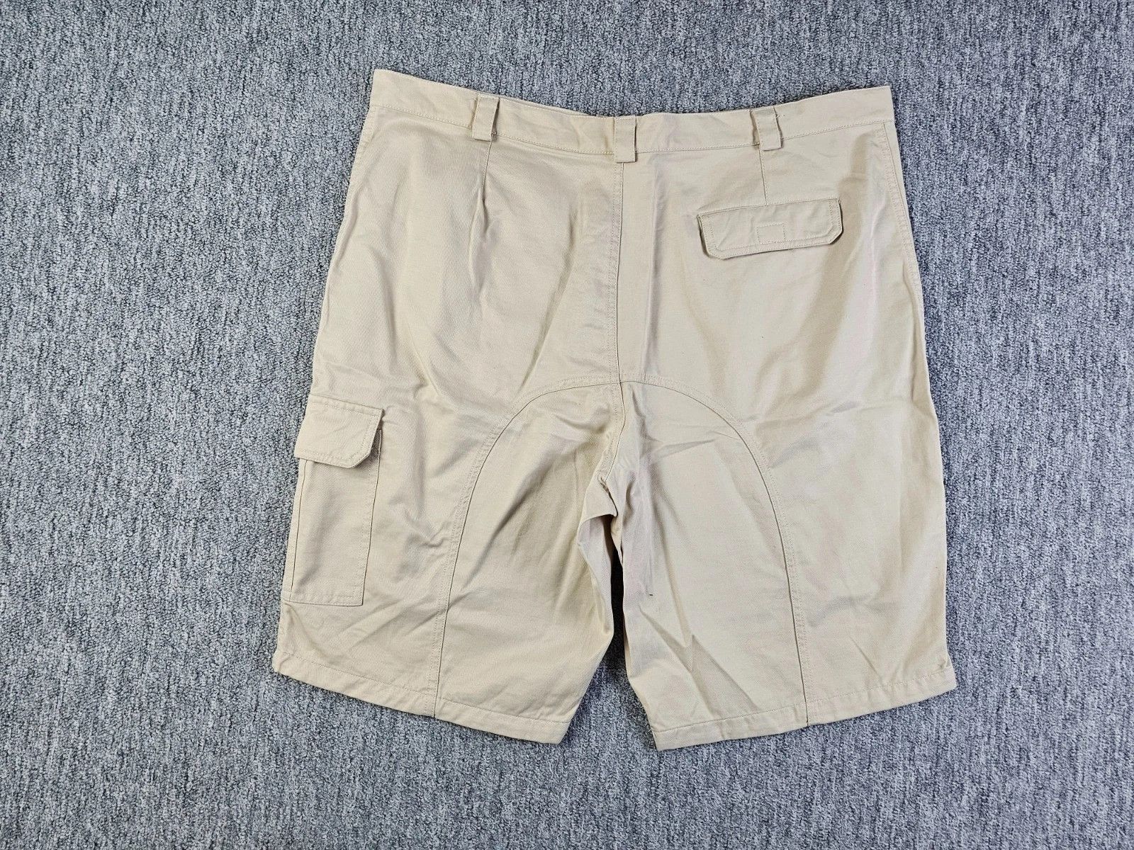 Adidas Adidas Trefoil Vintage Cargo Shorts Beige Cotton Men XL Y2K Size US 40 / EU 56 - 3 Thumbnail